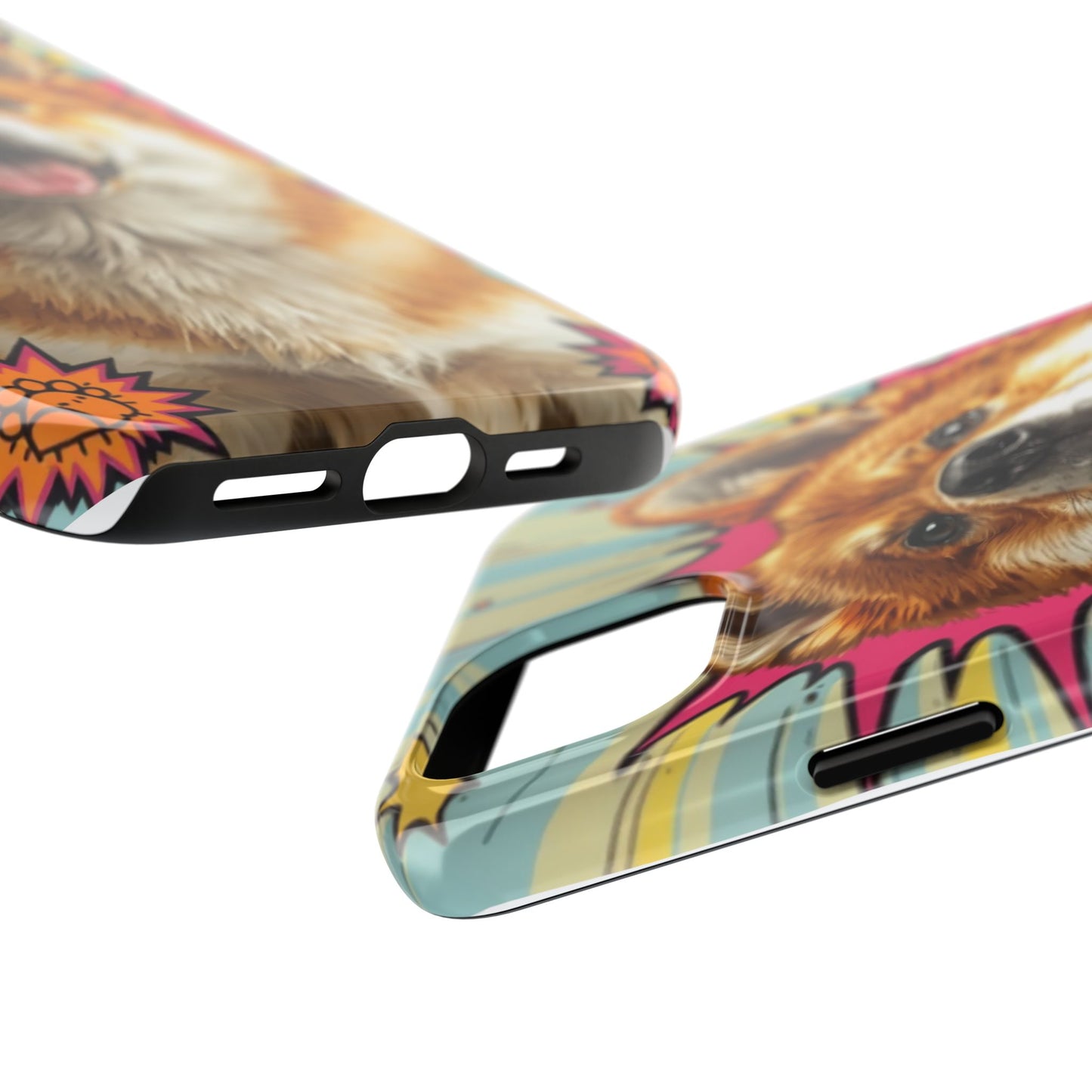 Playful Dog Tough Phone Case - Durable & Stylish Pet Lover Gift