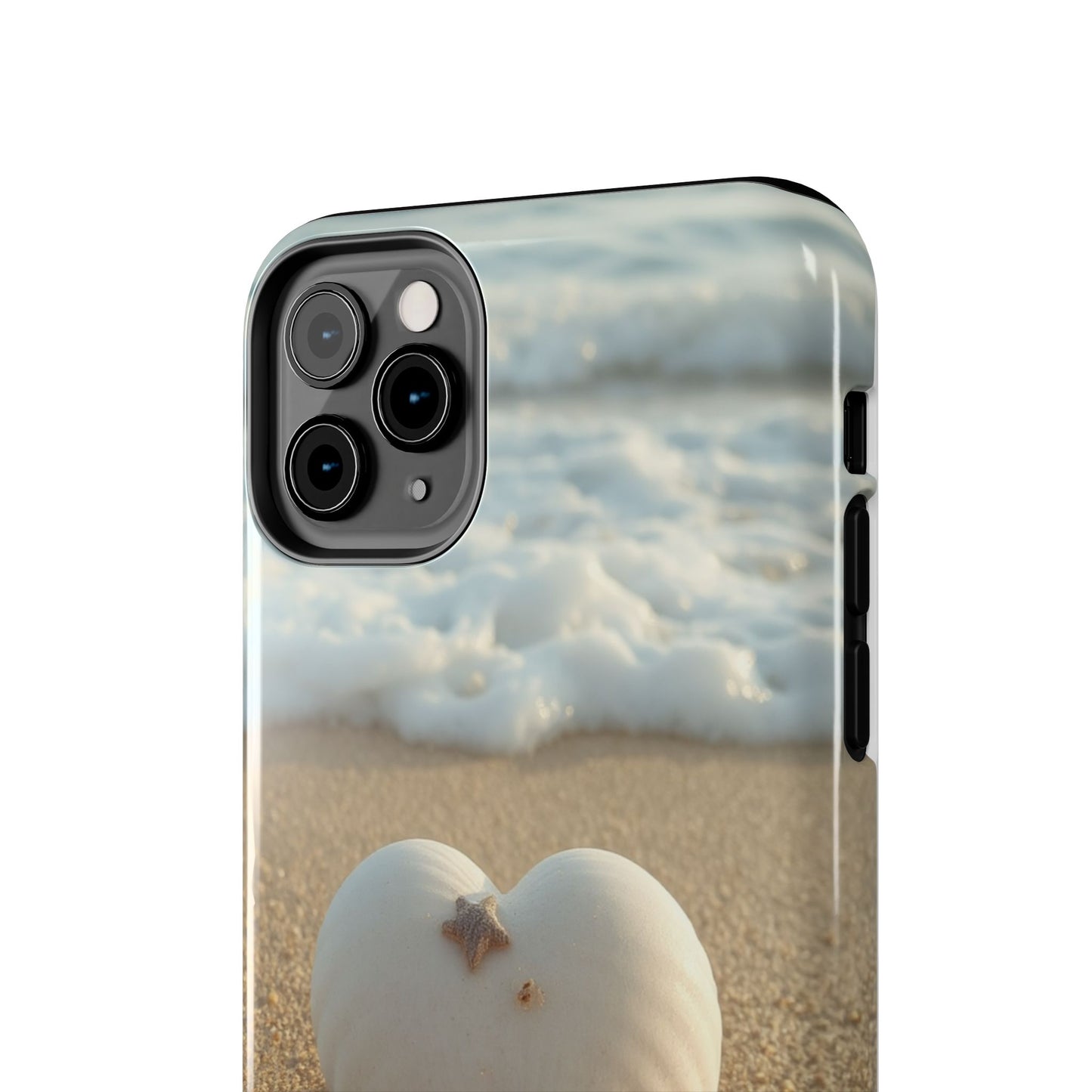 Heart Seashell Tough Phone Case for iPhone