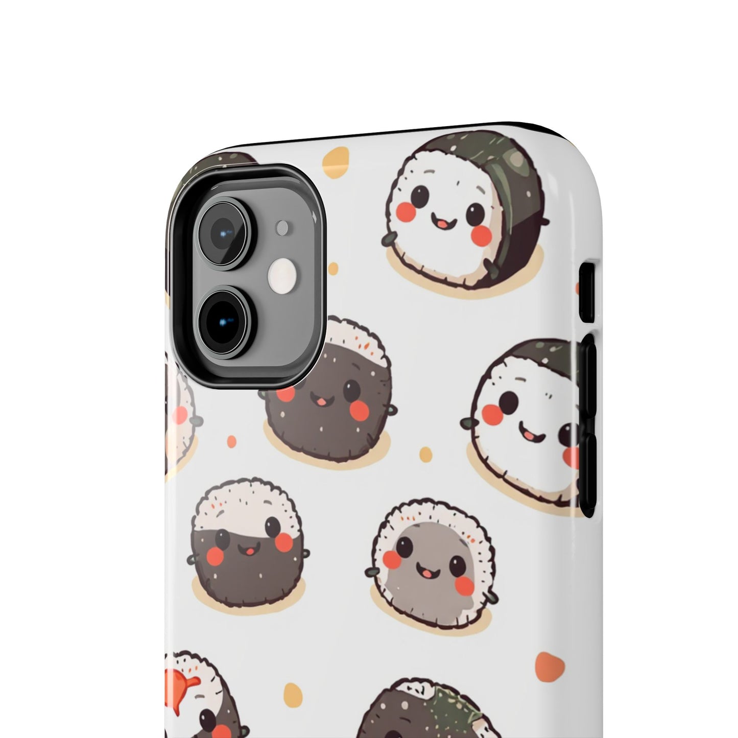 Cute Sushi Tough Phone Case - Kawaii Design for Food Lovers