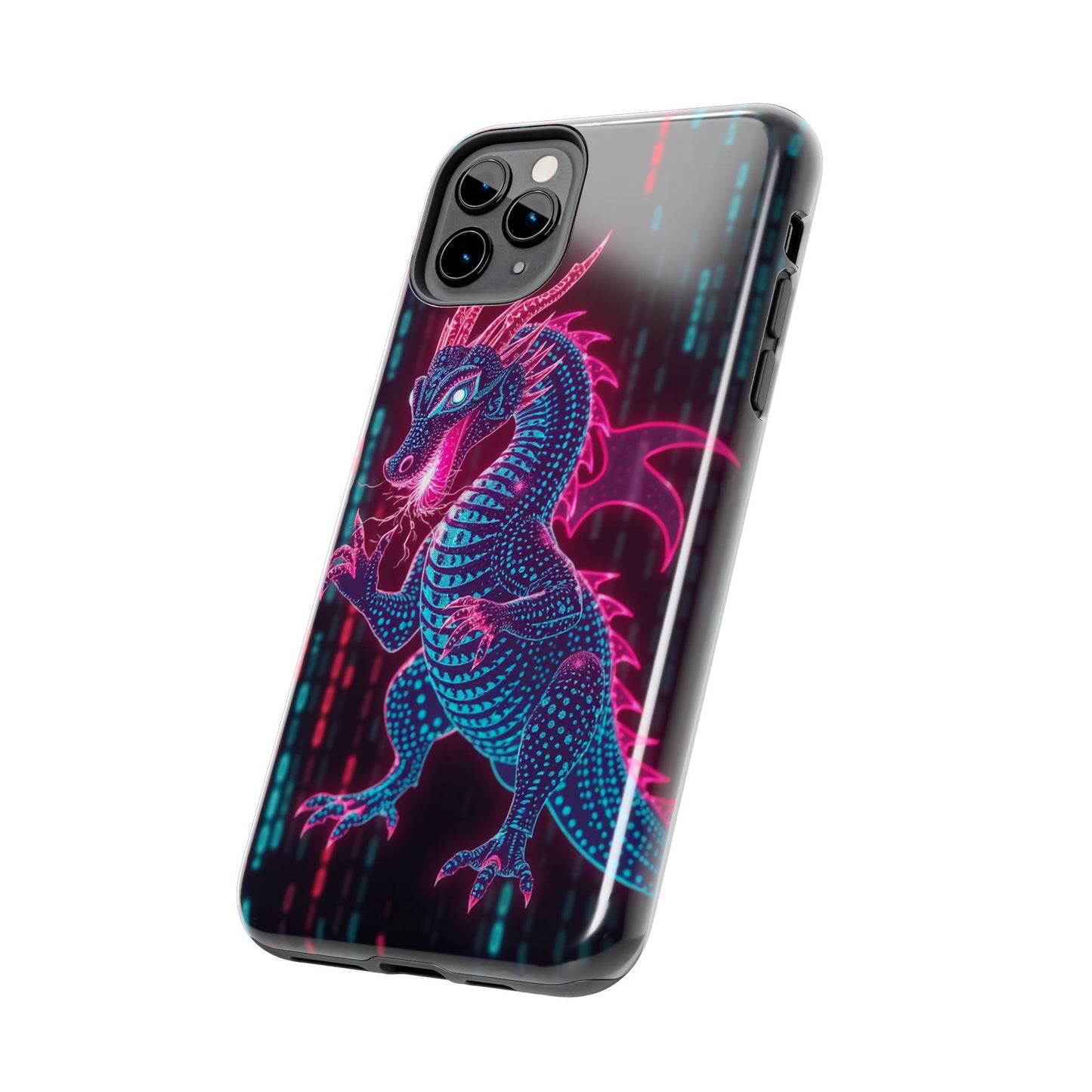 Electrifying Dragon Phone Case - Tough, Stylish Protection for Fantasy Lovers