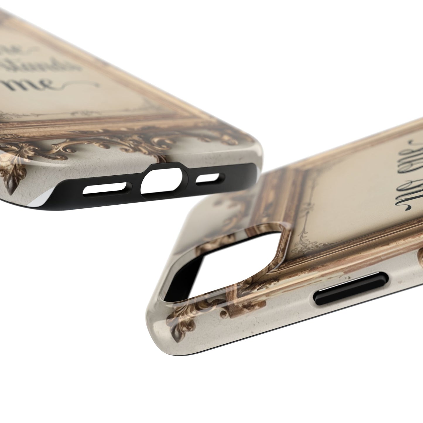 Personalized Tough Phone Case - "No One Understands Me" Design