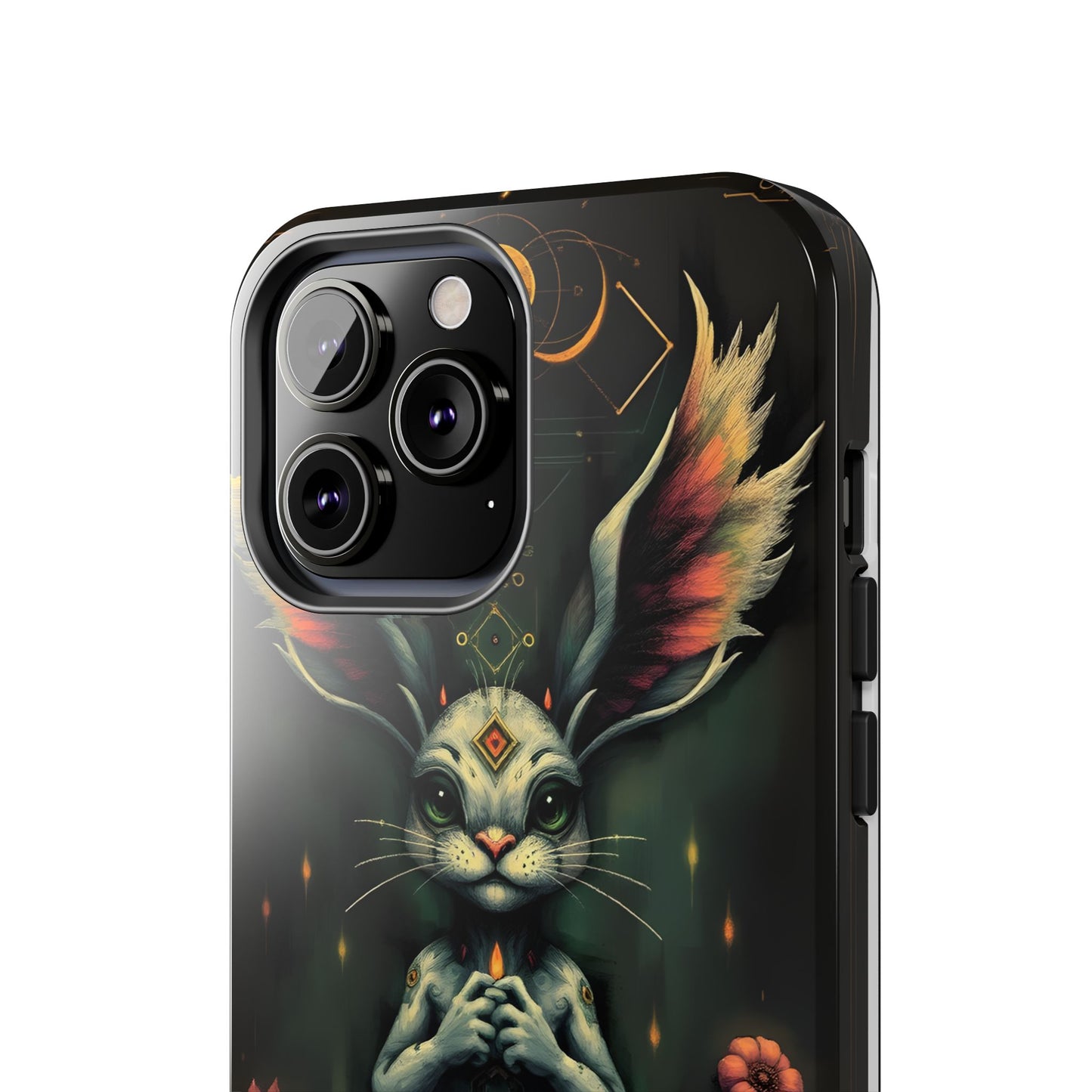 Artistic Rabbit Phone Cases - Unique and Durable Design of Mystical Bunny - for iPhone