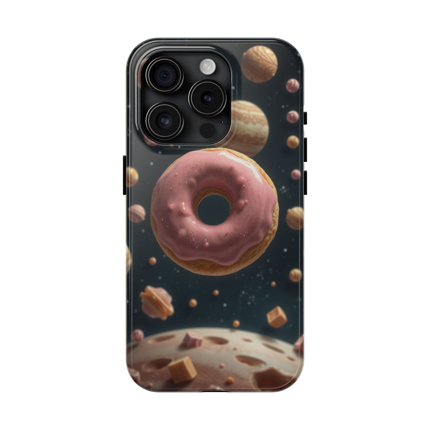 Galaxy Donut Tough Phone Case - Durable & Stylish Protective Cover