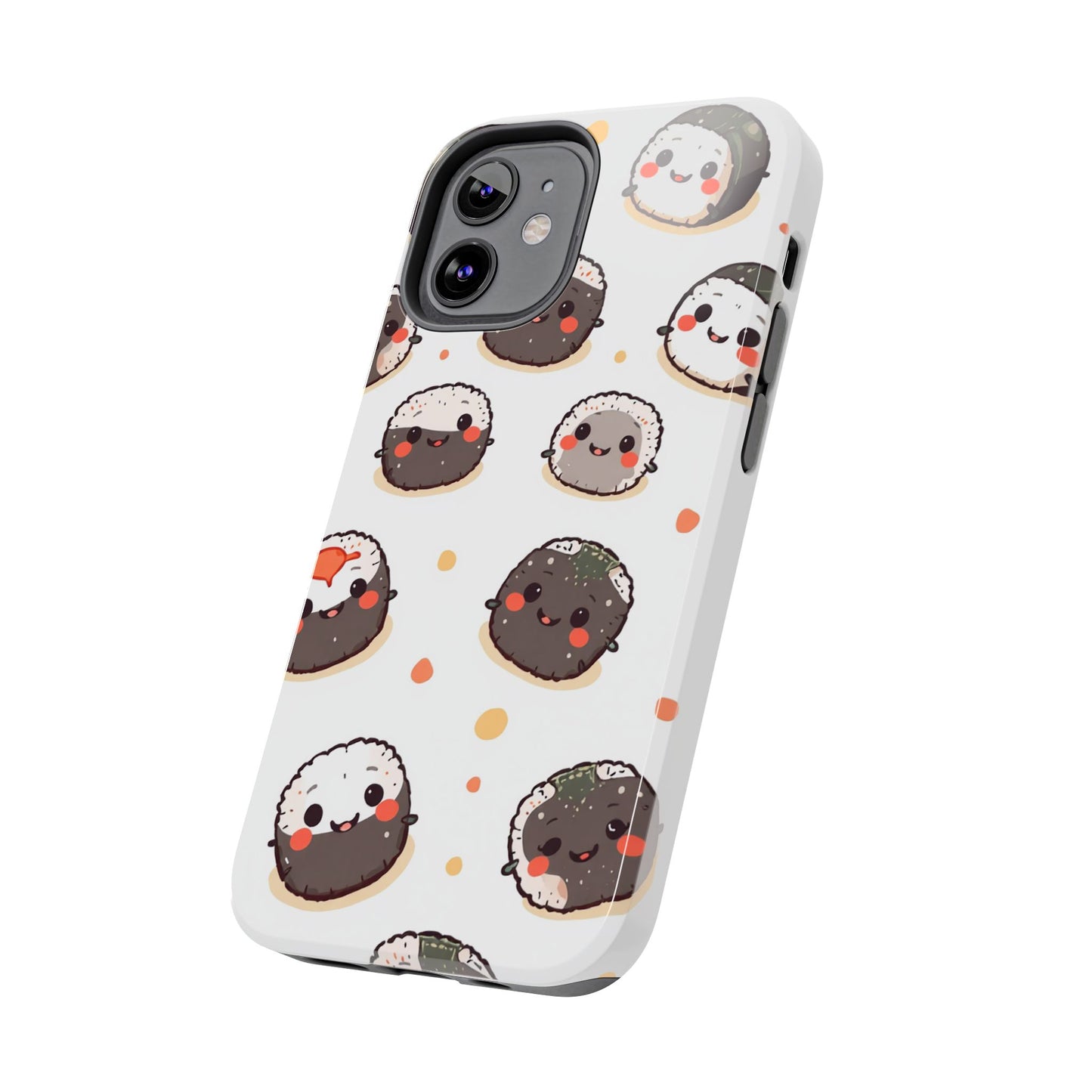 Cute Sushi Tough Phone Case - Kawaii Design for Food Lovers