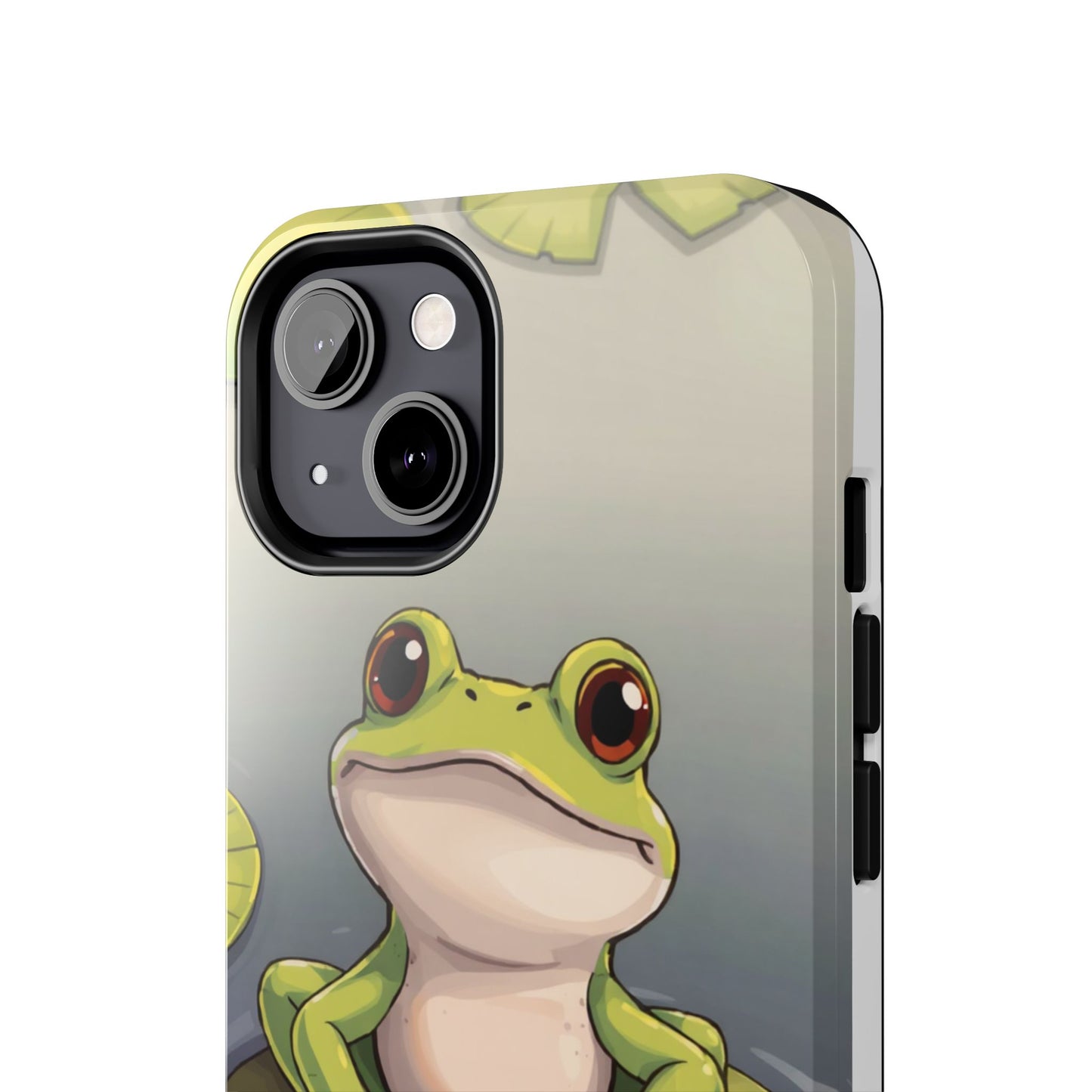 Cute Frog Tough Phone Case - Durable Protection with Nature Vibe