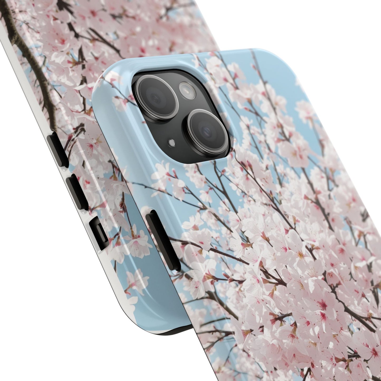 Cherry Blossom Tough Phone Case - Stylish Protection for Spring Lovers