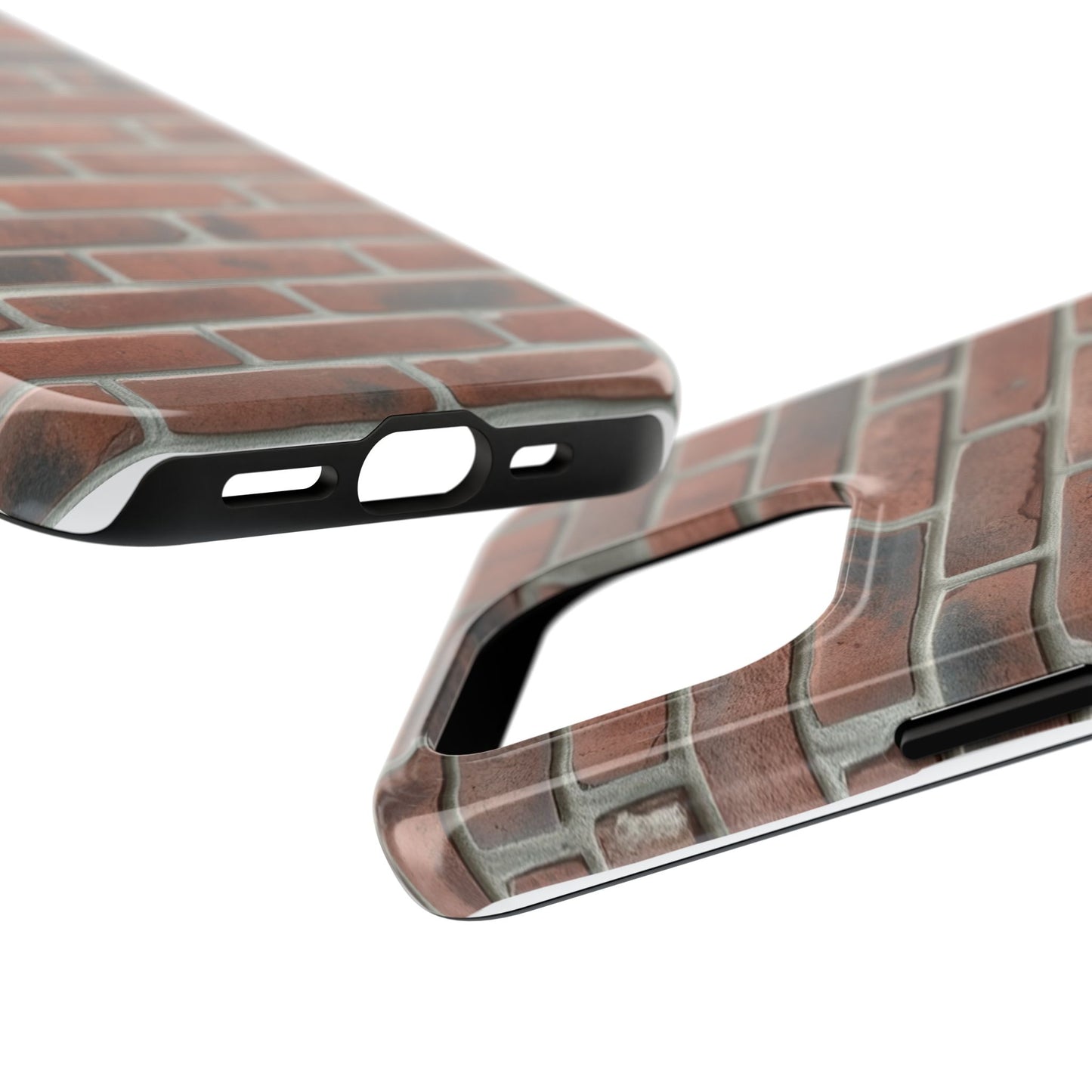Brick Wall Tough Phone Case - Durable Protection with Urban Style