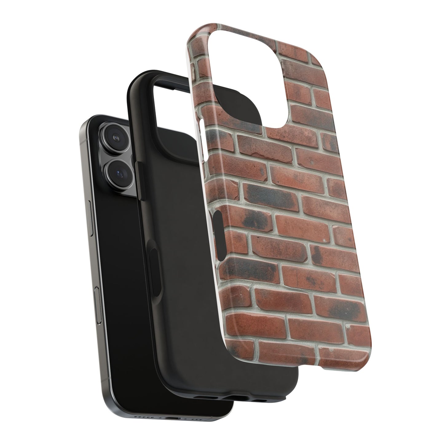 Brick Wall Tough Phone Case - Durable Protection with Urban Style