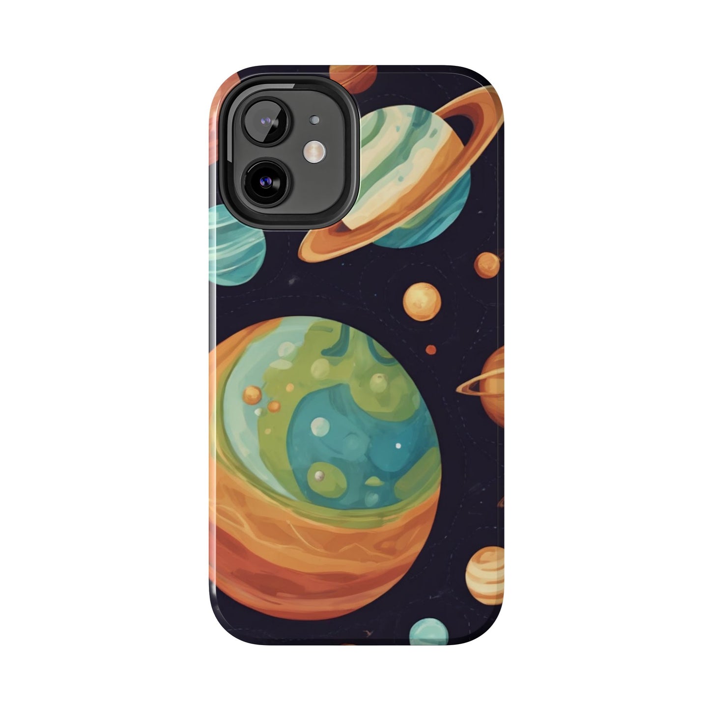 Cosmic Planet Phone Case - Durable Tough Protector for Space Lovers - for iPhone