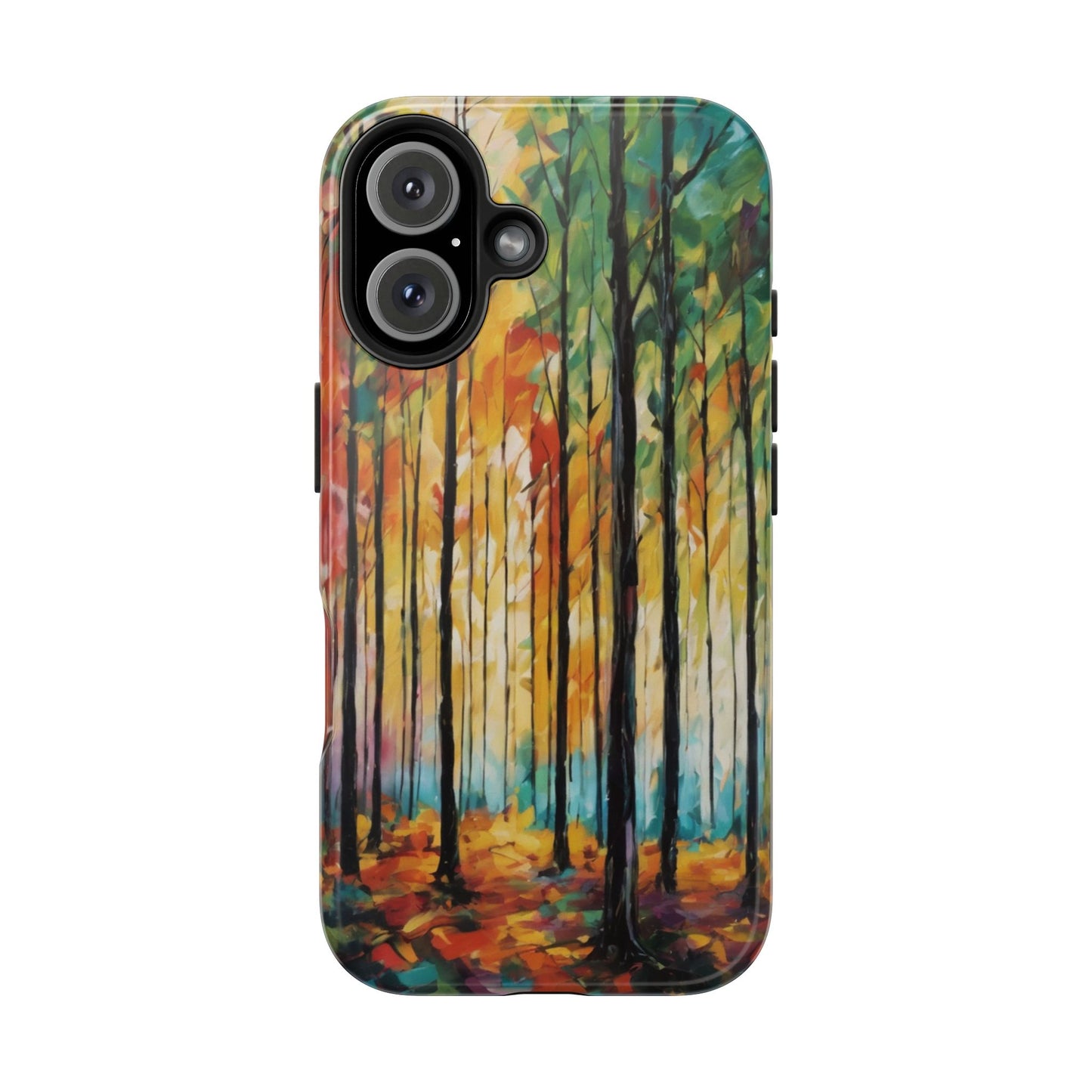 Autumn Forest Tough Phone Case - Colorful Nature Design - for iPhone