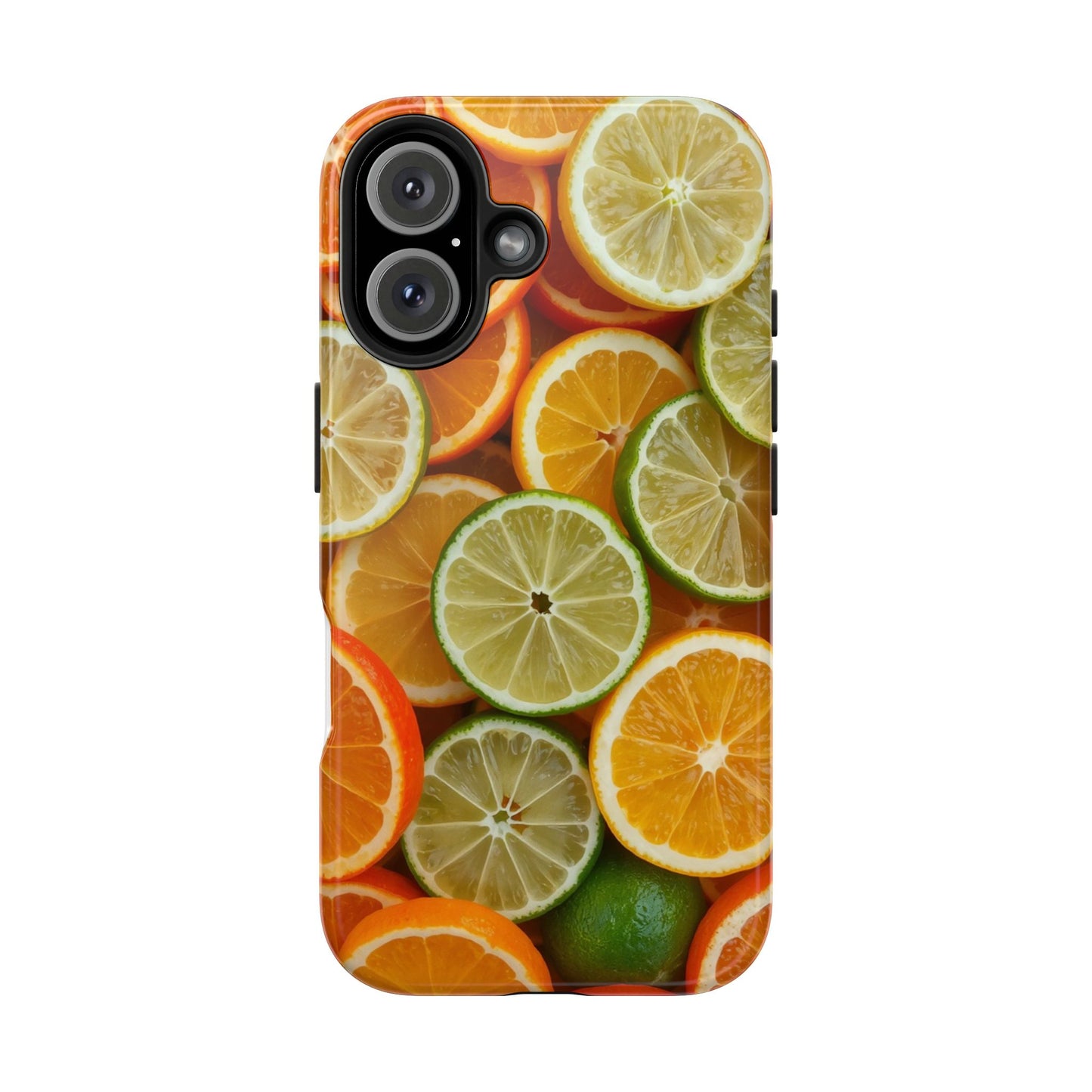 Citrus Slice Tough Phone Case – Vibrant Fruit Design for Summer Fun