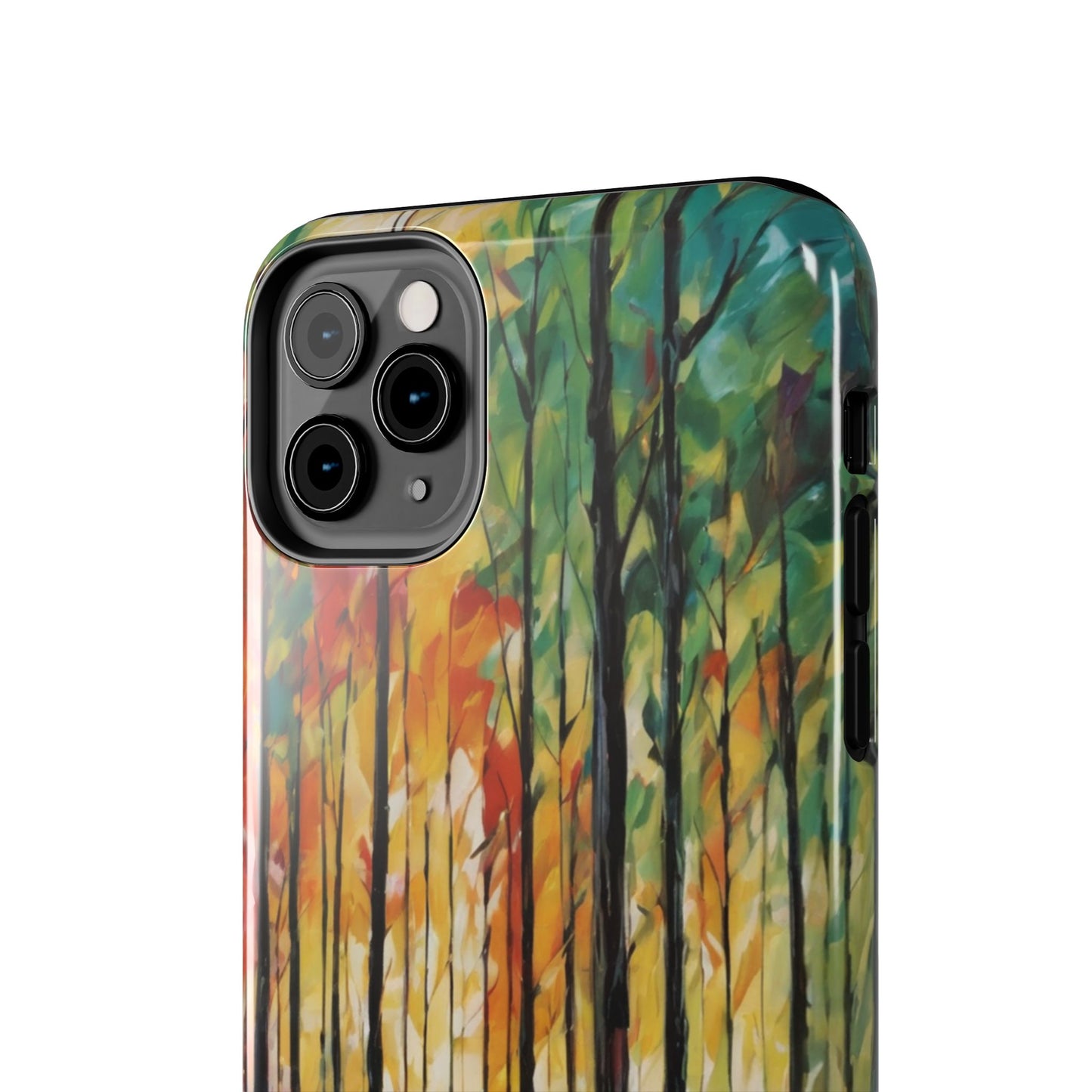 Autumn Forest Tough Phone Case - Colorful Nature Design - for iPhone