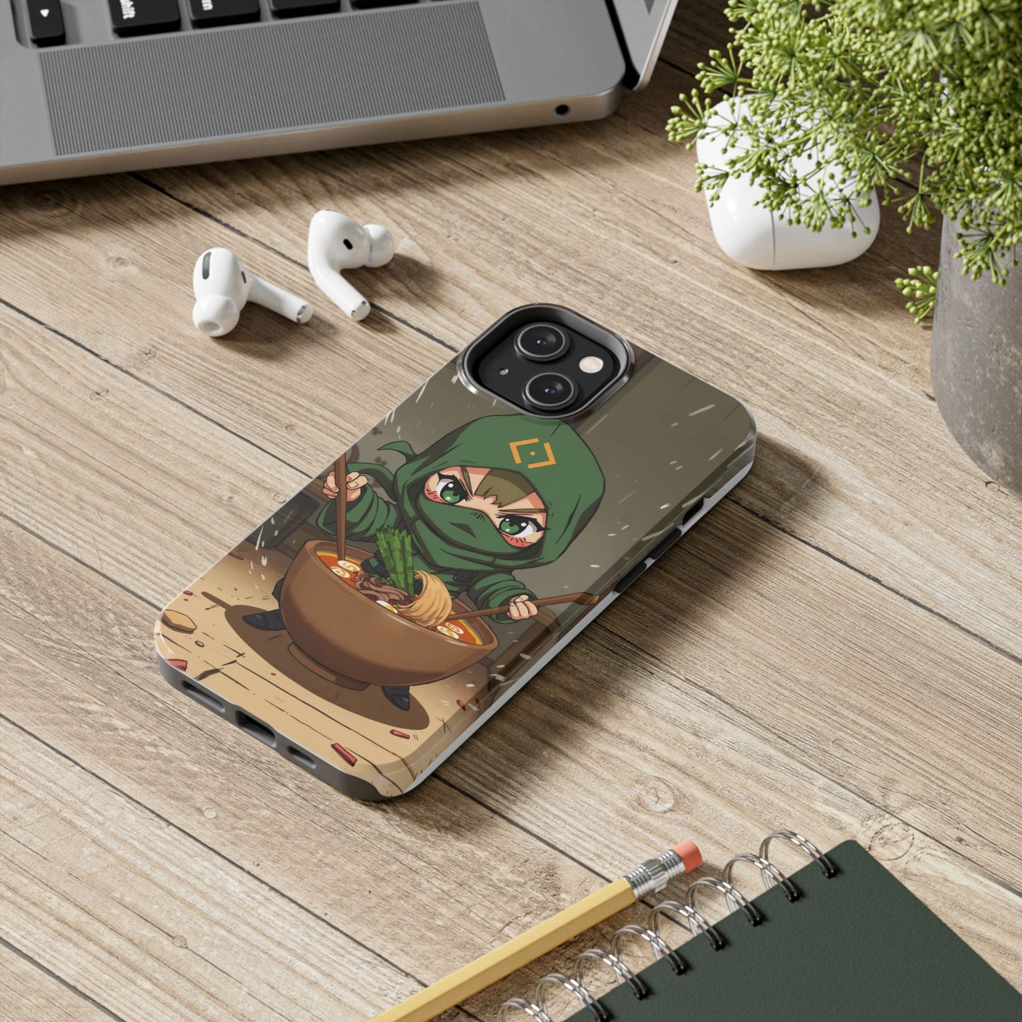 Ninja Chef Tough Phone Case - Fun & Durable Design for Foodies