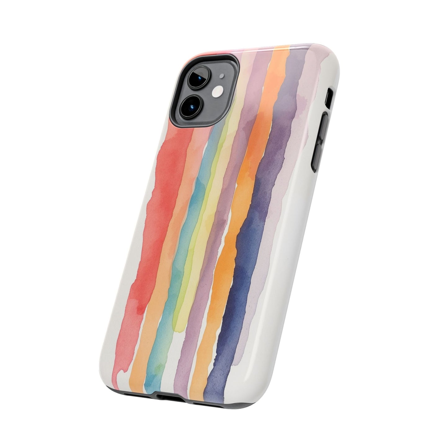 Colorful Watercolor Tough Phone Case - Stylish and Durable Cover for Creative Souls