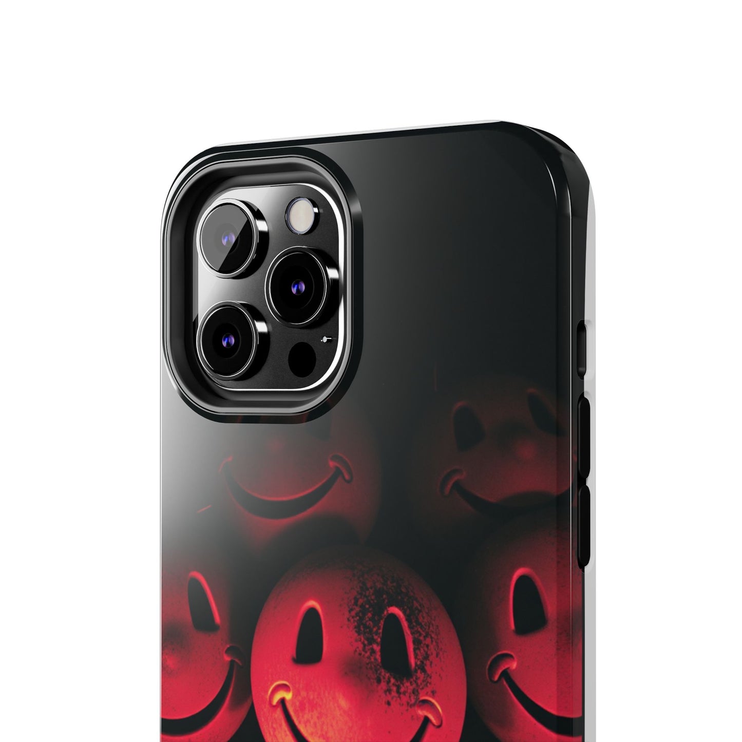 Smiley Face Tough Phone Case - Durable Protection with Fun Design