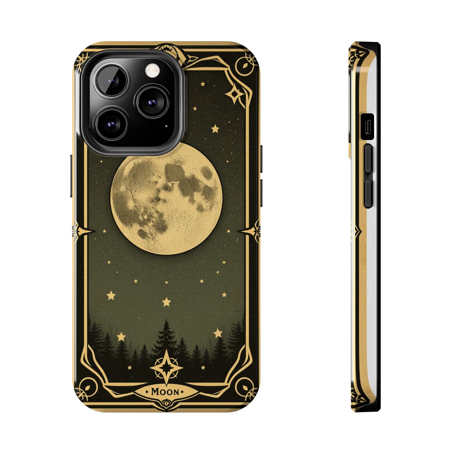 Celestial Moon Phone Case - Tough & Stylish for Star Lovers