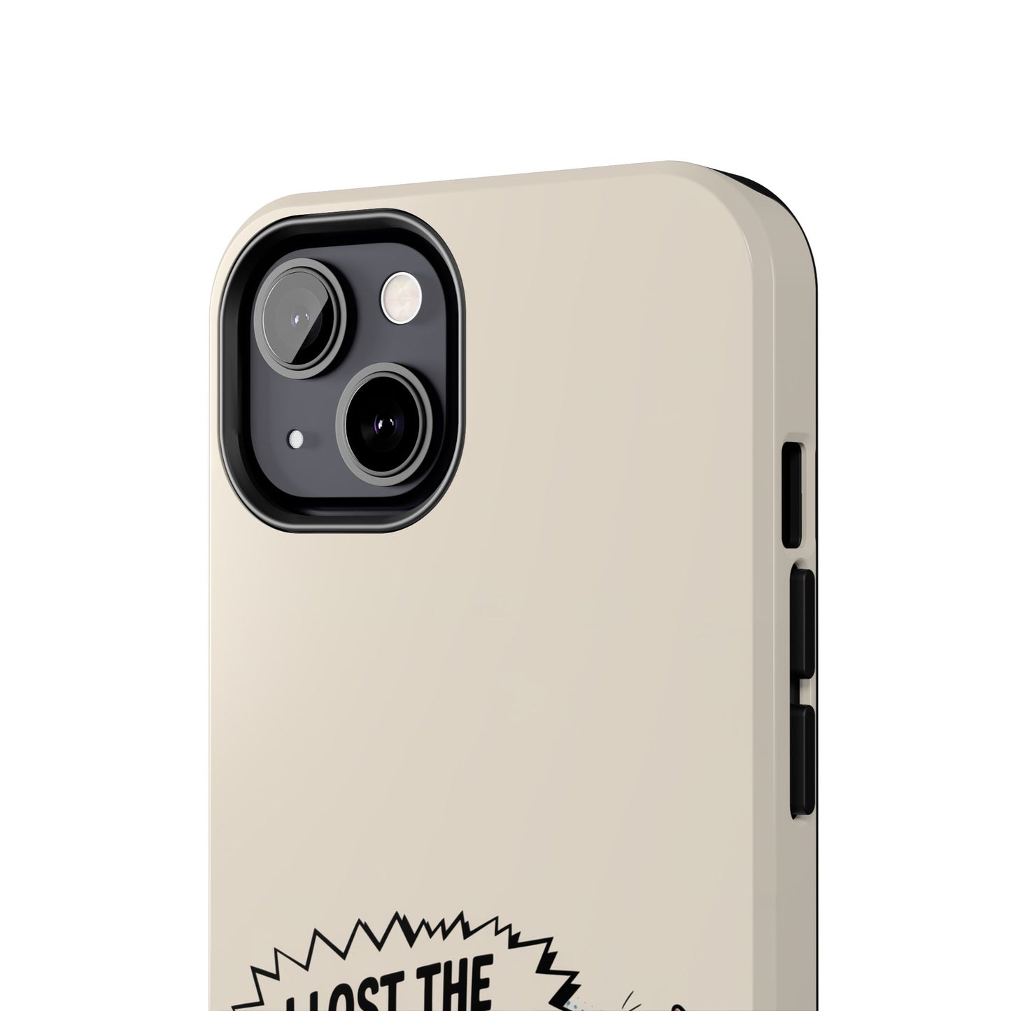 Festive Phone Case: "I Lost the Sleigh Again!" for iPhone