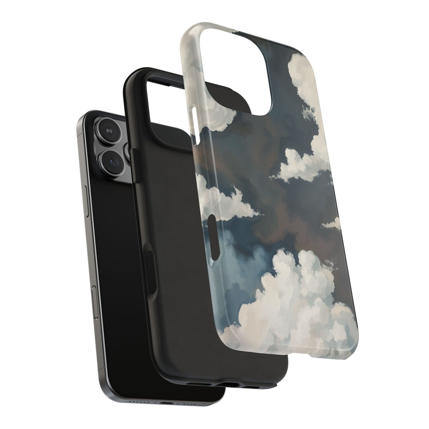 Sky Cloud Phone Case, Tough iPhone Cover, Aesthetic Tech Accessories, Gift for Him/Her, Unique Cell Phone Protectors