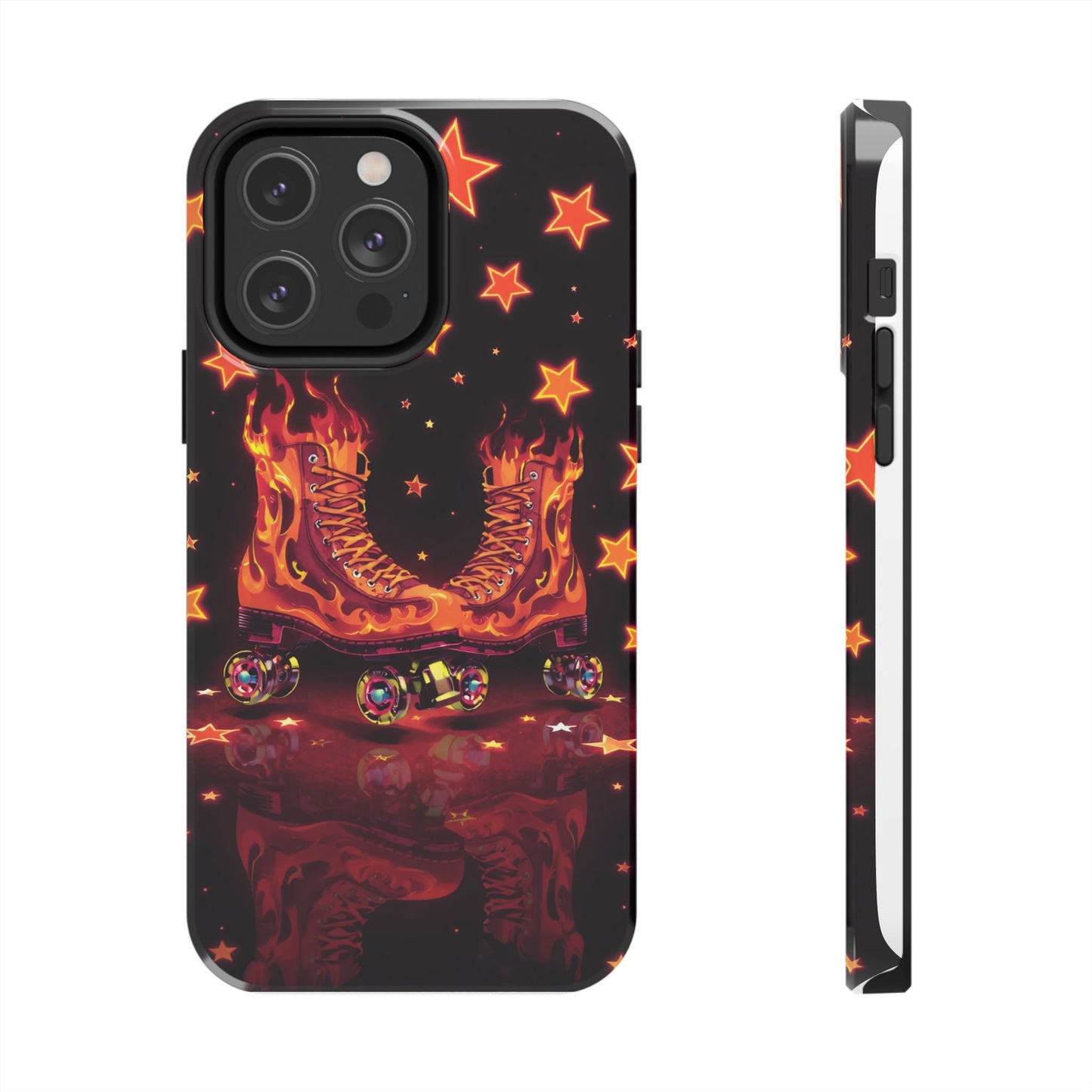 Retro Roller Skates Tough Phone Case - Stylish & Durable