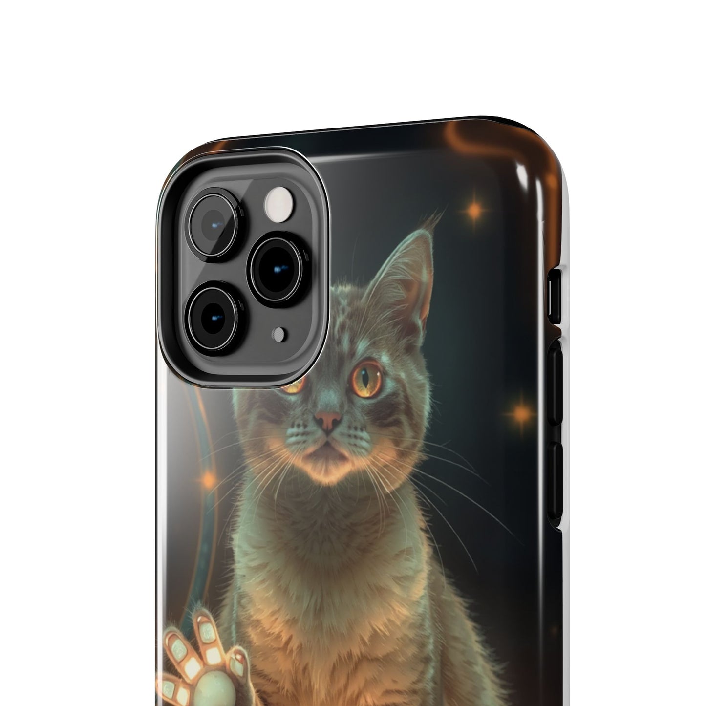 Whimsical Cat Phone Case | Tough Phone Cases for Cat Lovers, Pet Accessories, Gift for Cat Owners, Cute Phone Cover, Personalized Tech