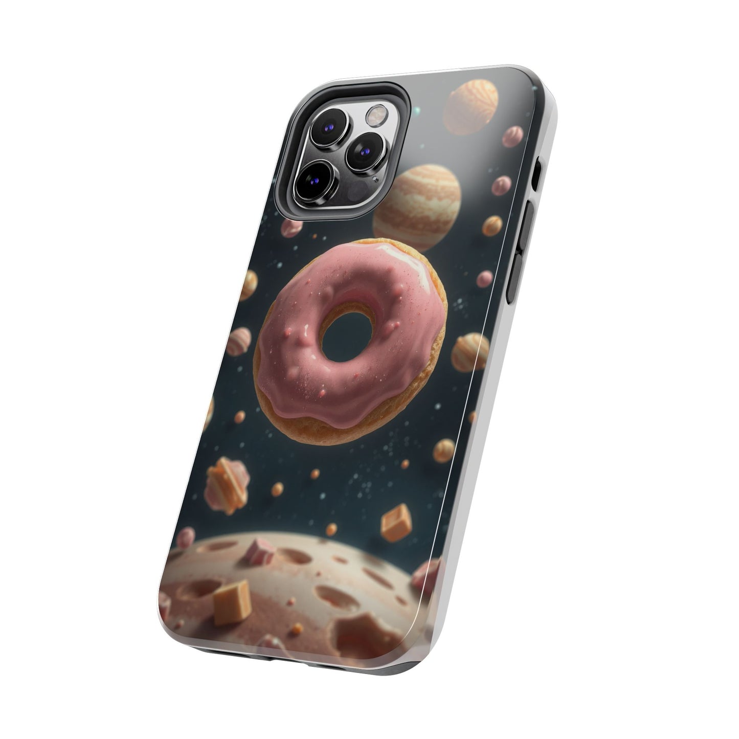 Galaxy Donut Tough Phone Case - Durable & Stylish Protective Cover