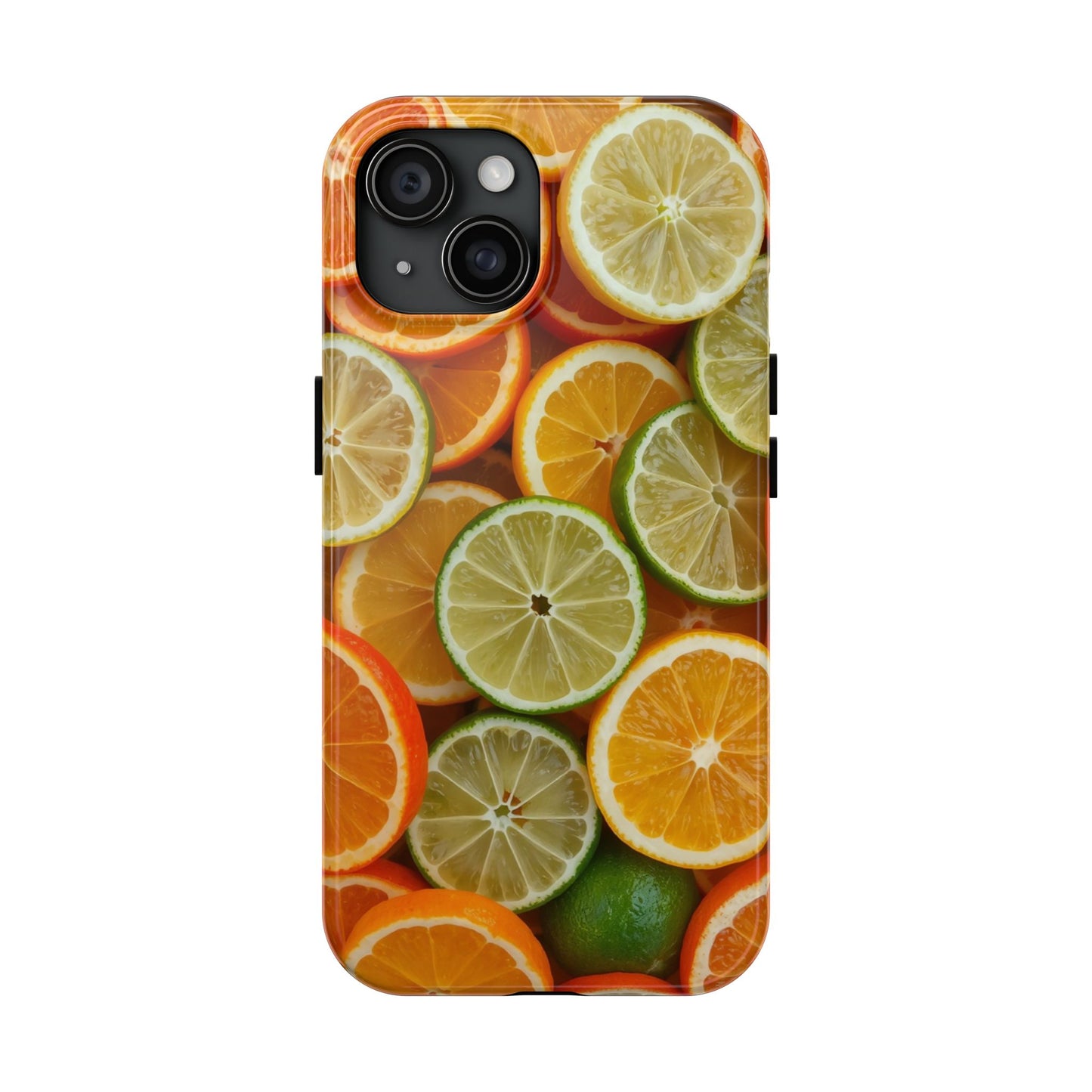 Citrus Slice Tough Phone Case – Vibrant Fruit Design for Summer Fun