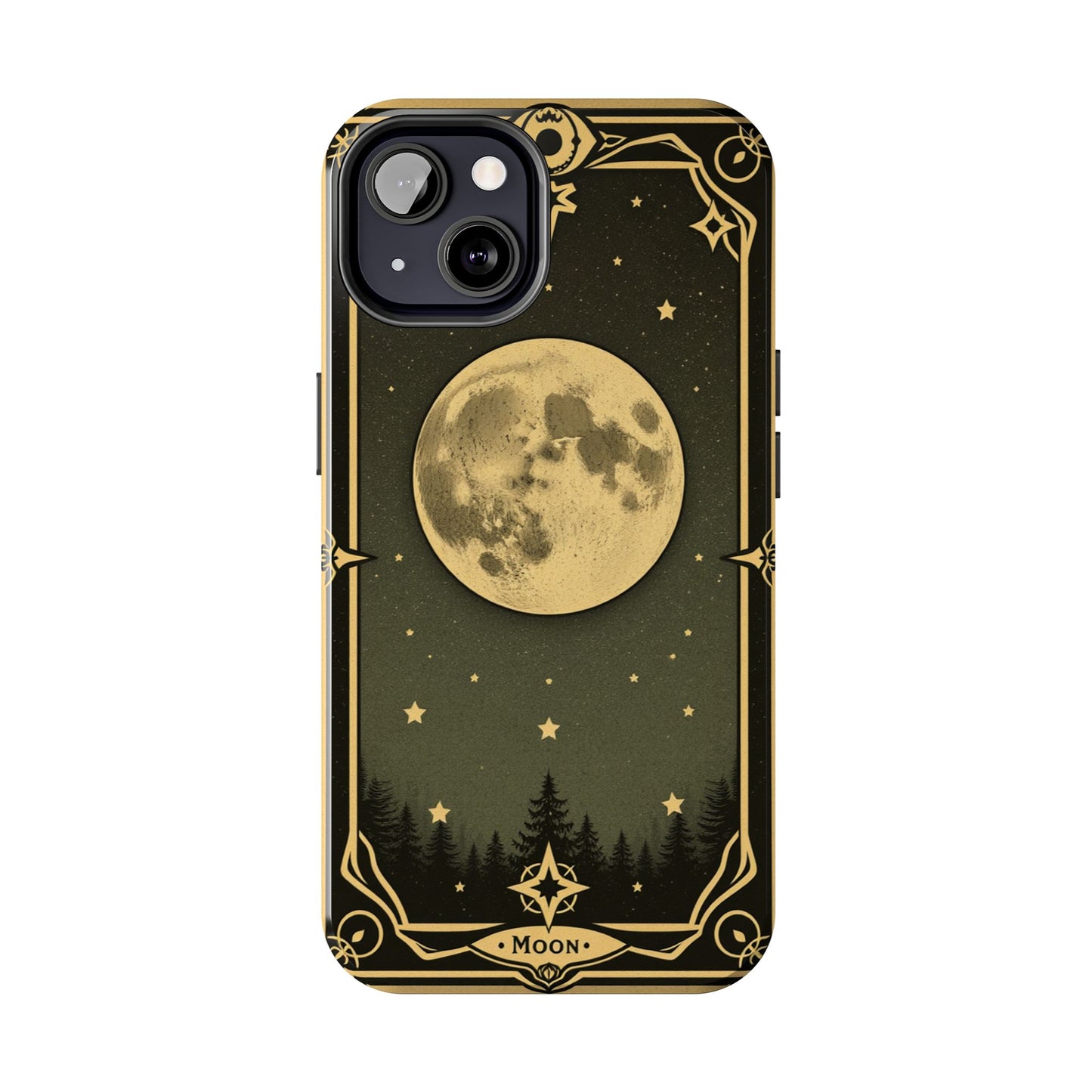 Celestial Moon Phone Case - Tough & Stylish for Star Lovers