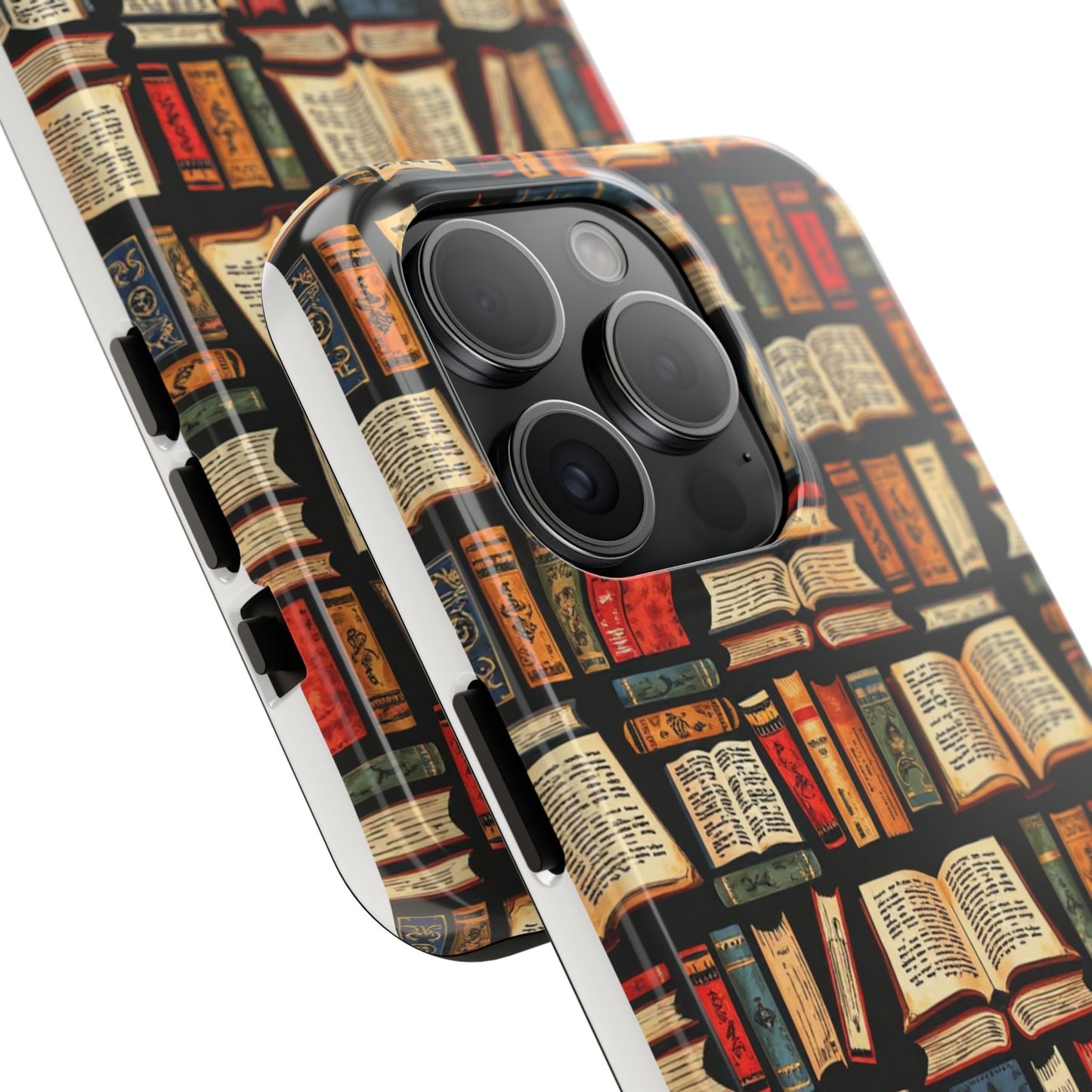 Book Lover Tough Phone Cases - Durable Protective Cases for Literature Fans