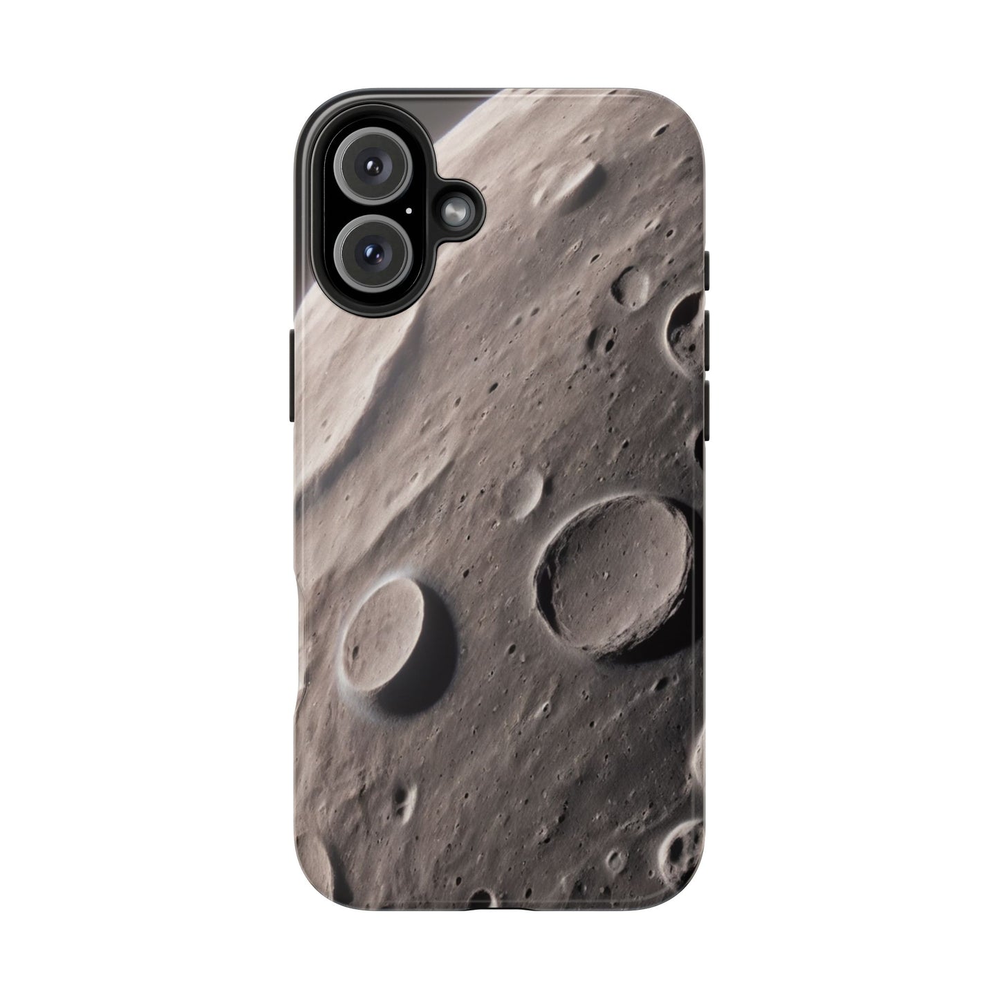 Celestial Moon Surface Tough Phone Case | Durable Space-Themed Design - for iPhone