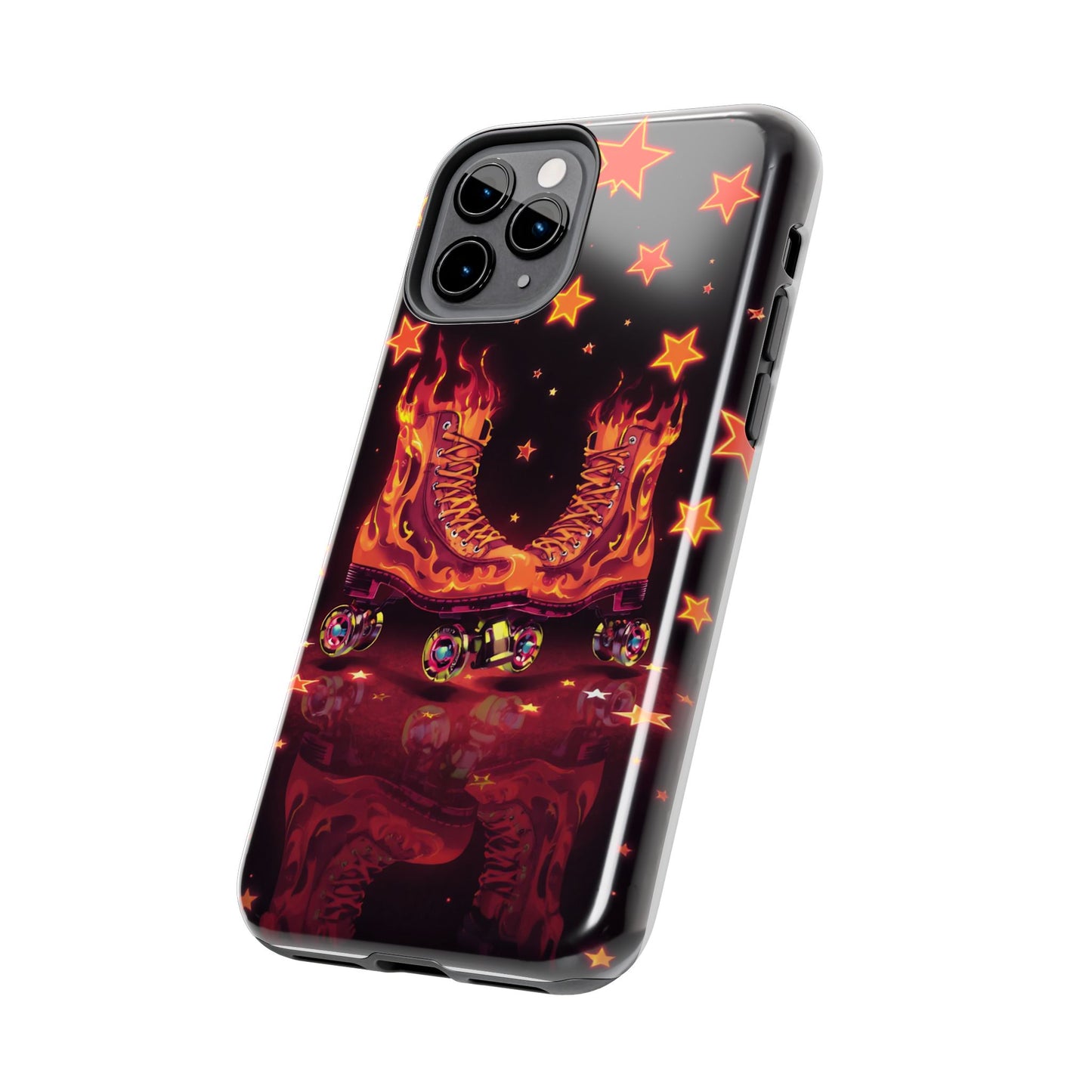 Retro Roller Skates Tough Phone Case - Stylish & Durable
