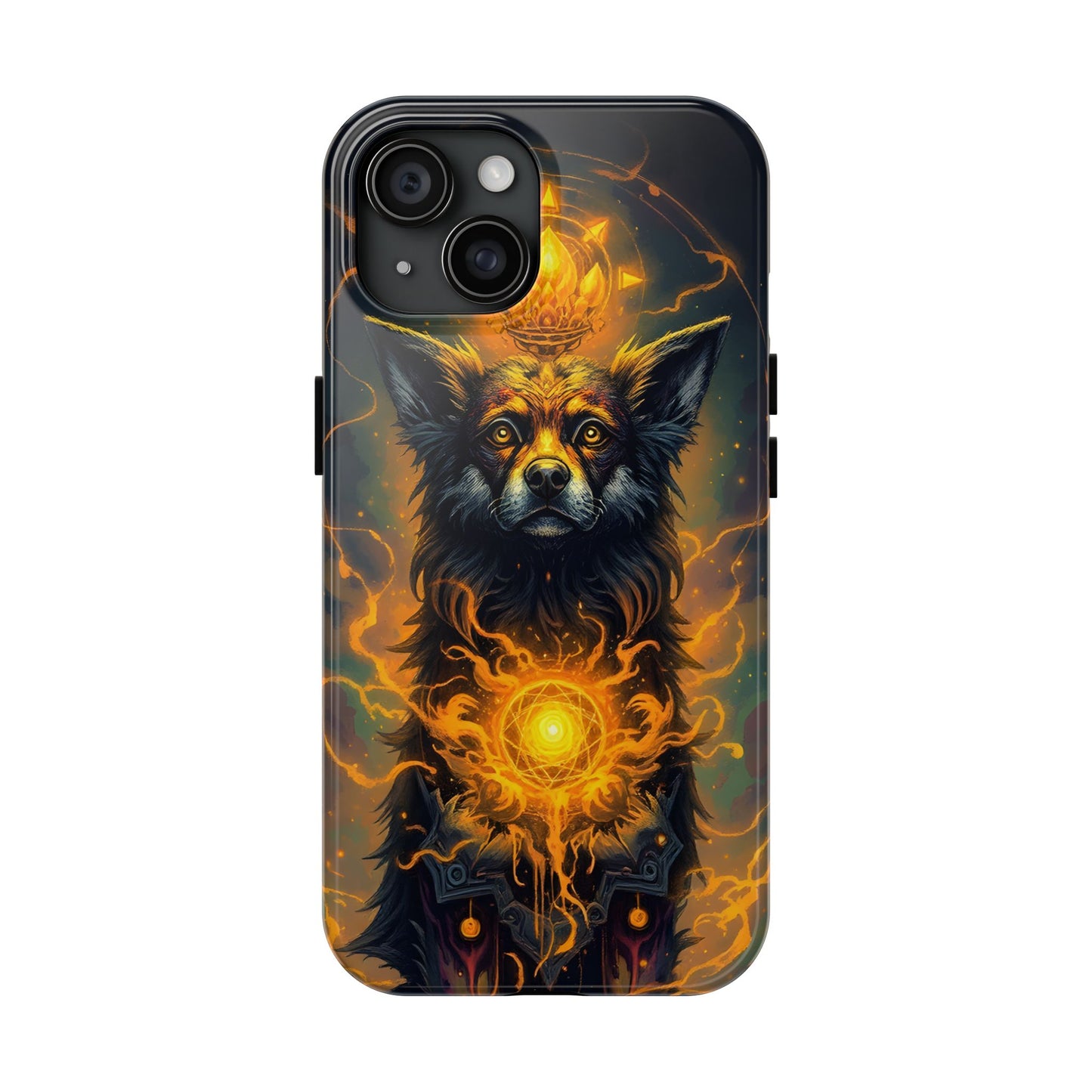 Mystical Dog of Light - Tough Phone Case - Durable Protection with Inspired Artwork - for iPhone