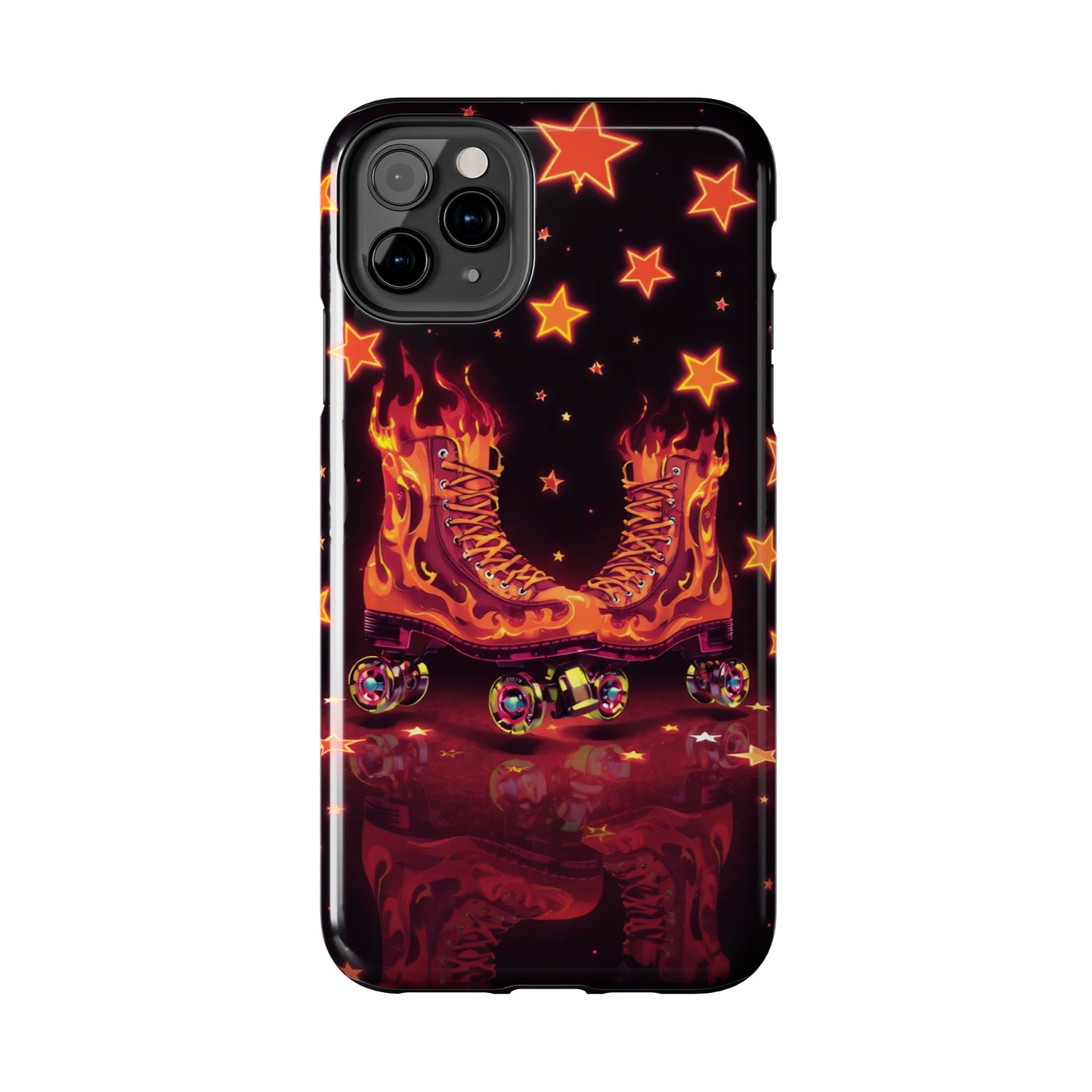 Retro Roller Skates Tough Phone Case - Stylish & Durable