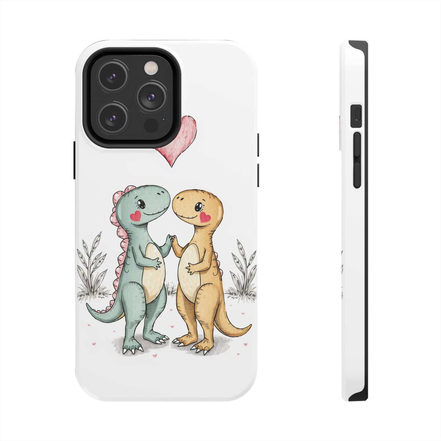 Dino Couples - Tough Phone Case for iPhone