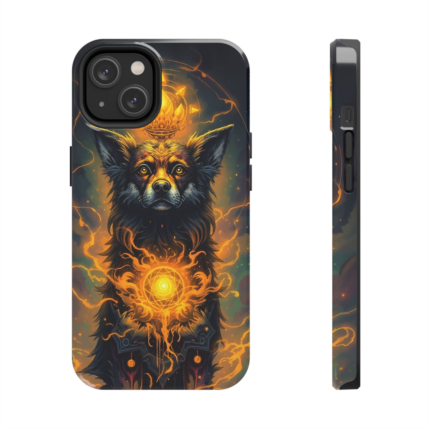 Mystical Dog of Light - Tough Phone Case - Durable Protection with Inspired Artwork - for iPhone