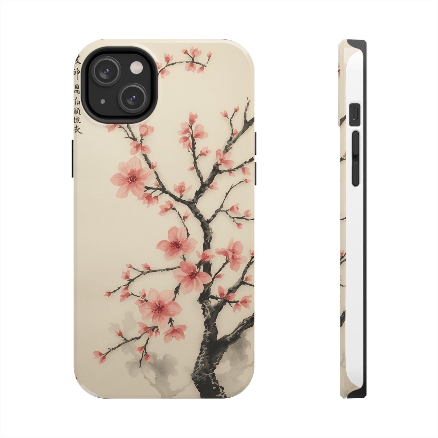 Cherry Blossom Tough Phone Case - Stylish Protection for Nature Lovers