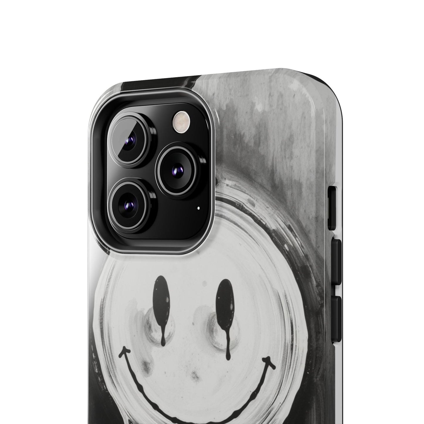 Dripping Smiley Tough Phone Case - Stylish & Durable Protection
