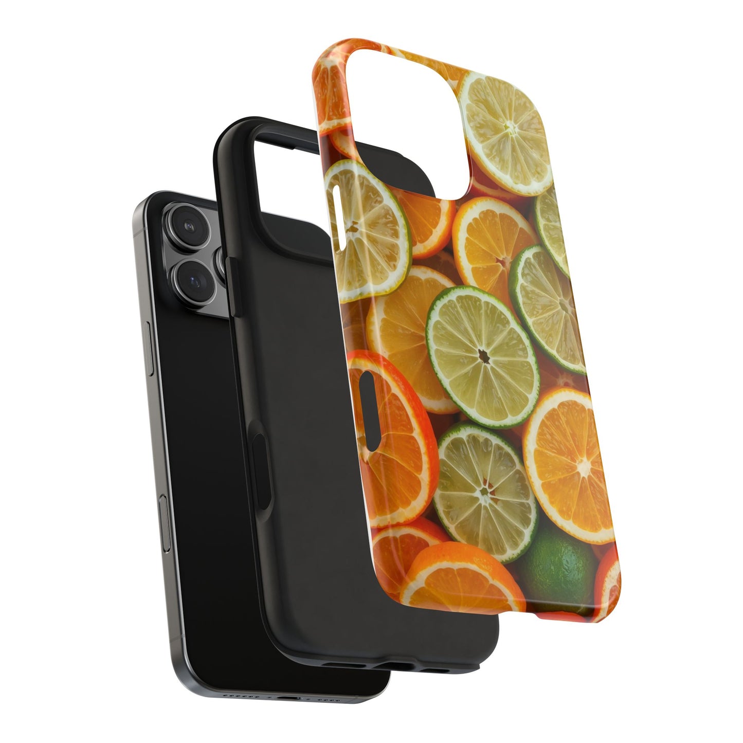 Citrus Slice Tough Phone Case – Vibrant Fruit Design for Summer Fun
