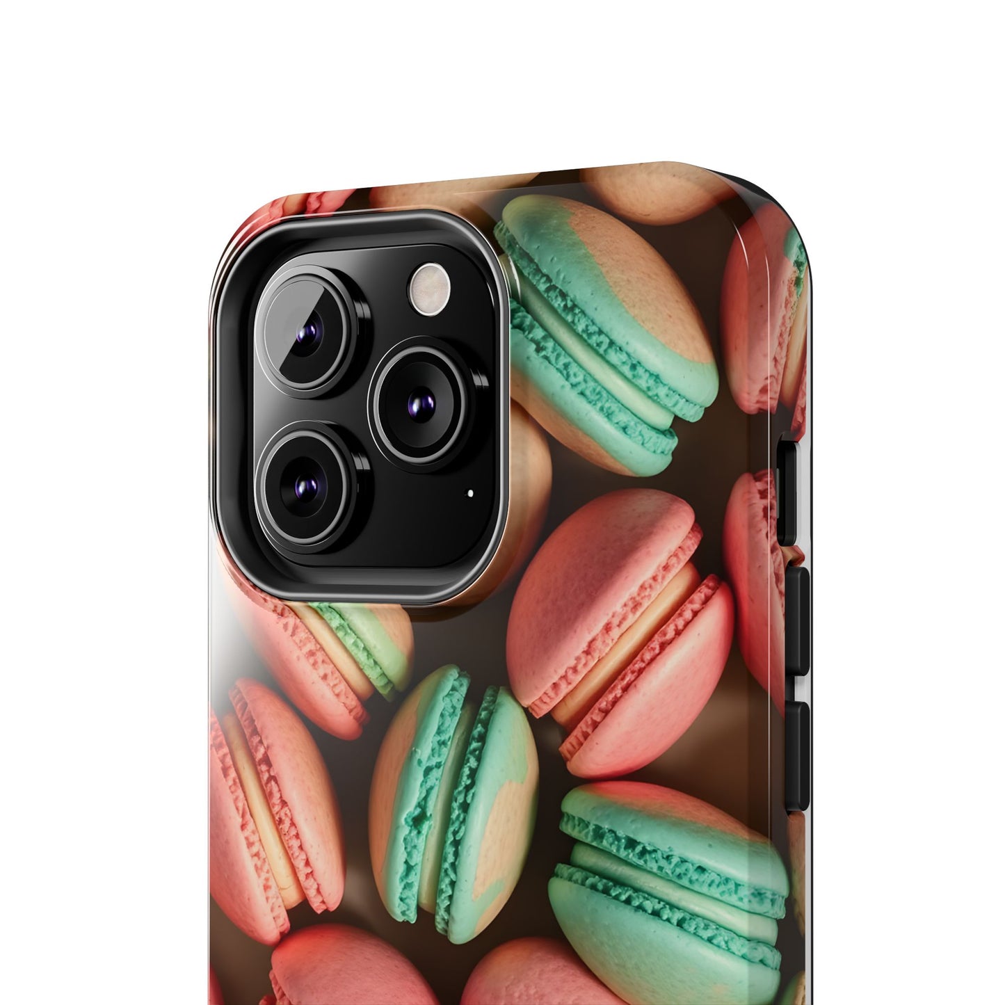Colorful Tasty Macarons Tough Phone Case - Durable Protection with Sweet Aesthetic - for iPhone