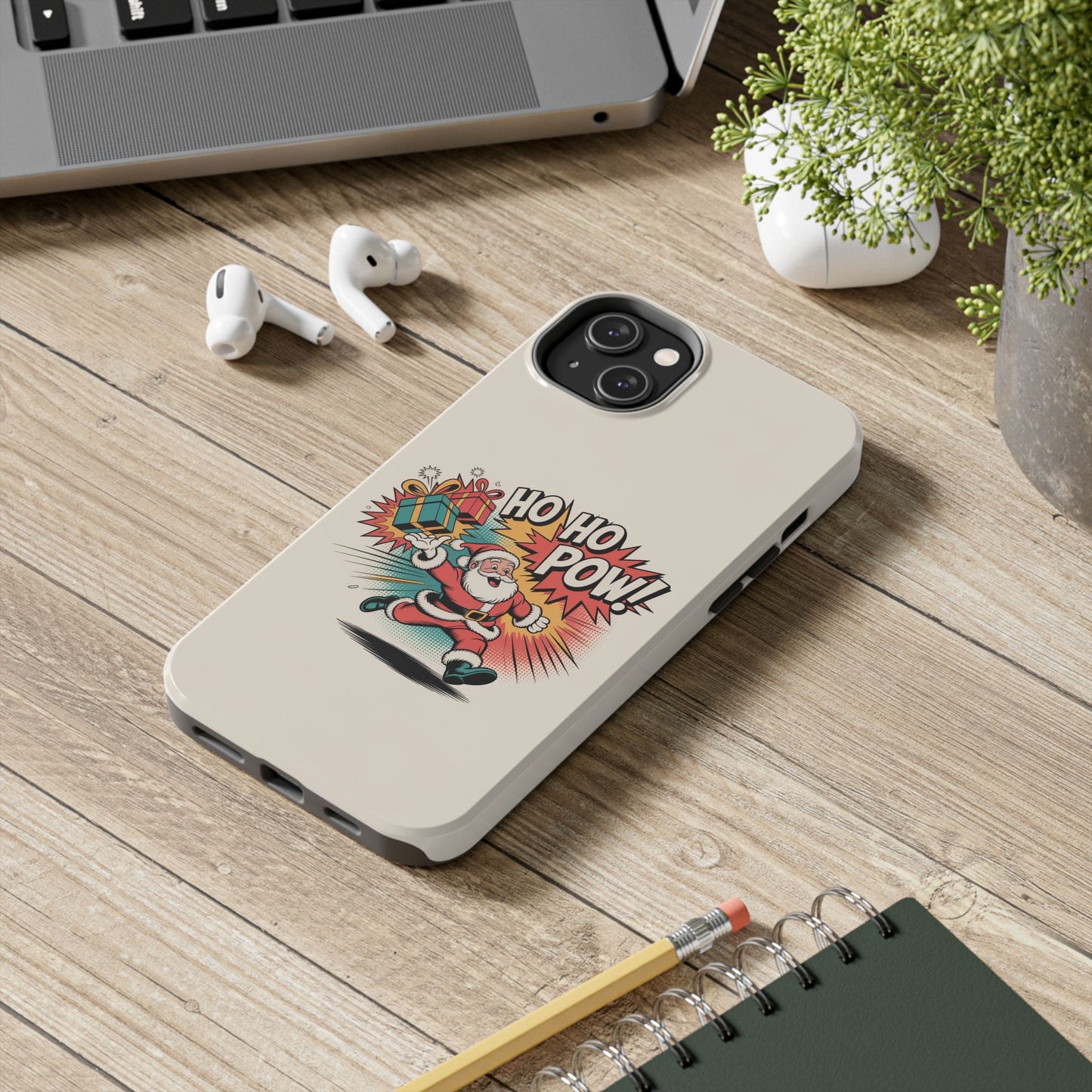 Santa Ho Ho Pow Phone Case
