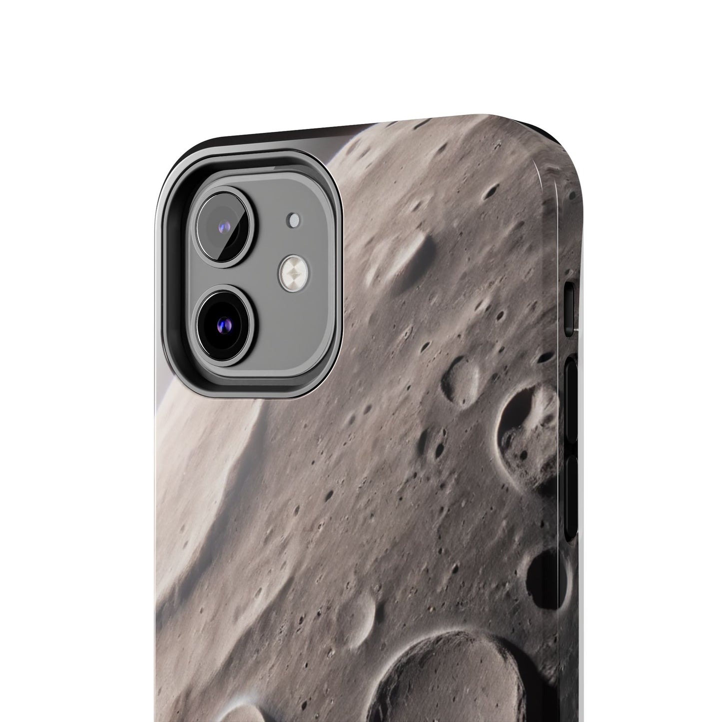 Celestial Moon Surface Tough Phone Case | Durable Space-Themed Design - for iPhone