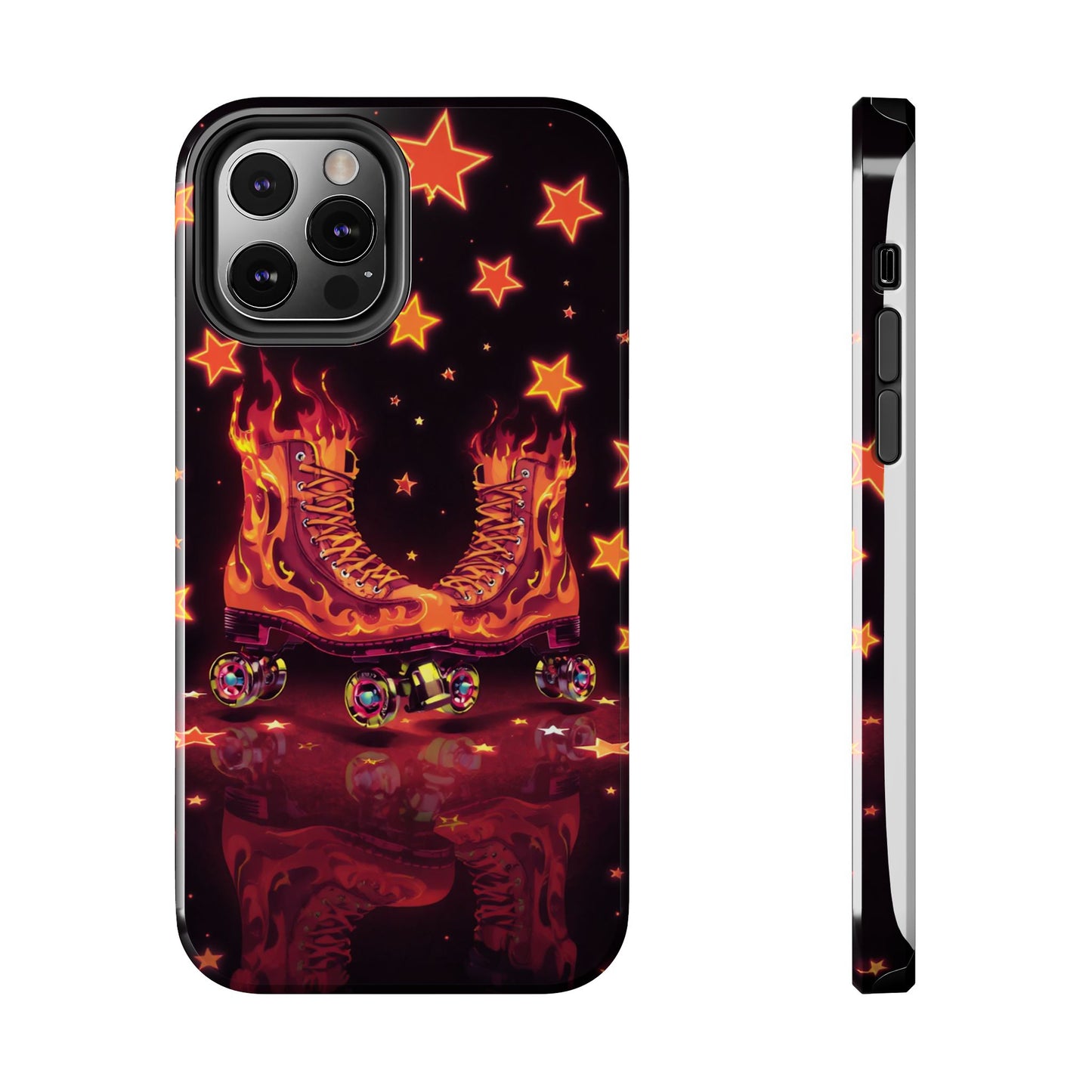 Retro Roller Skates Tough Phone Case - Stylish & Durable