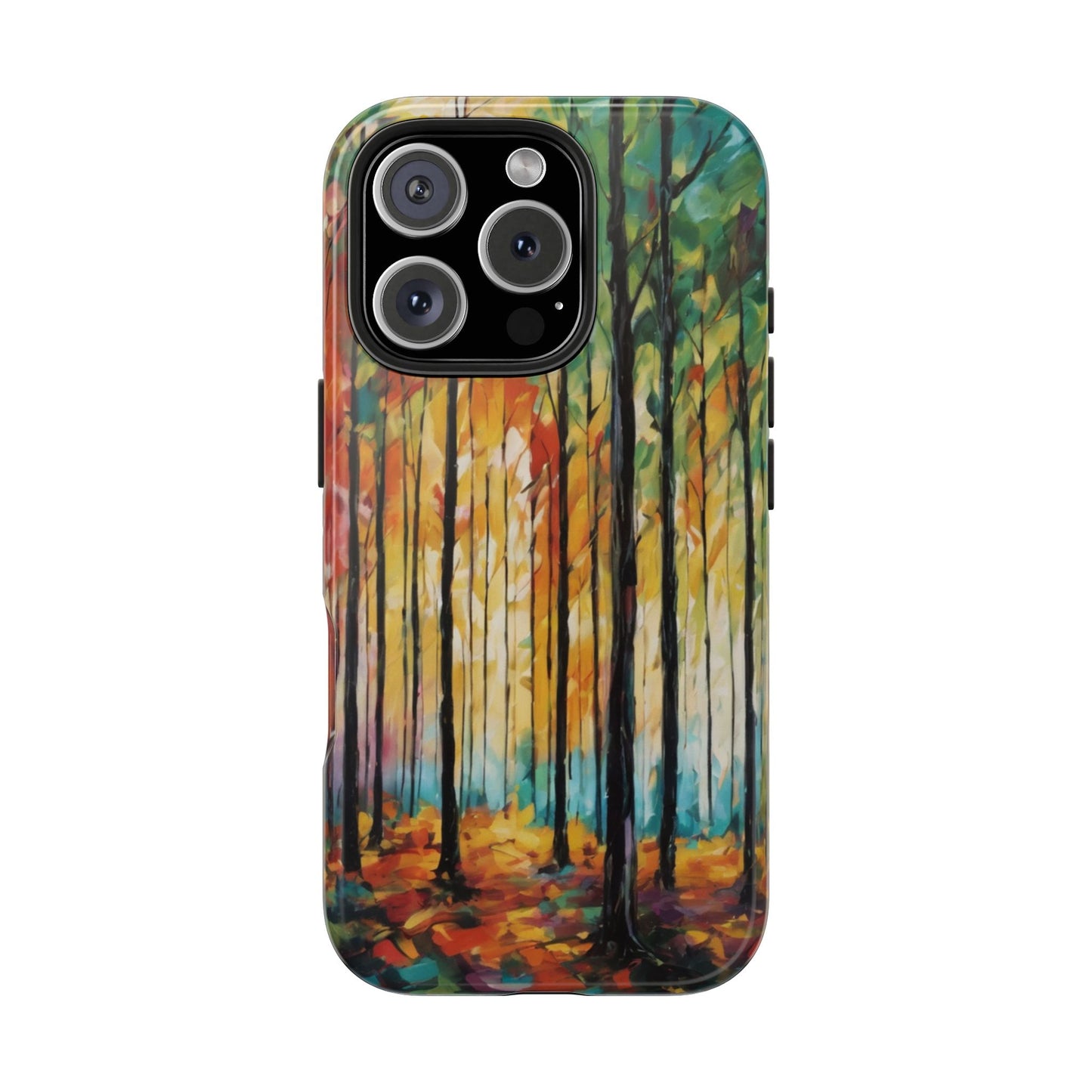 Autumn Forest Tough Phone Case - Colorful Nature Design - for iPhone