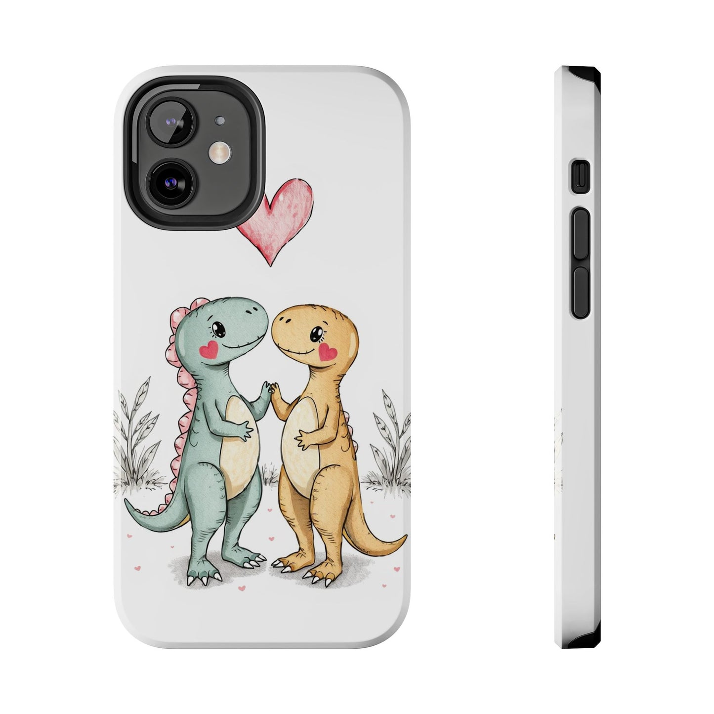 Dino Couples - Tough Phone Case for iPhone