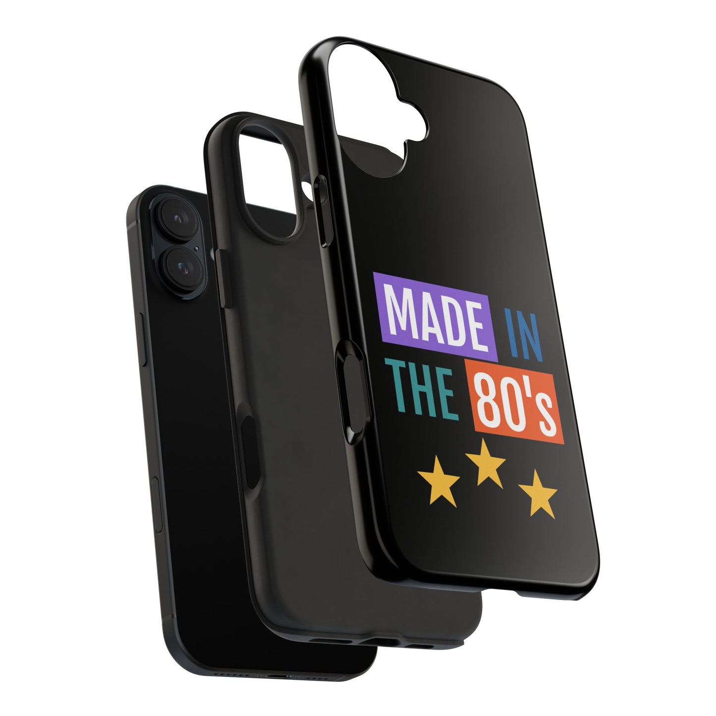 80's Retro Tough Phone Case - Made in the 80's Design