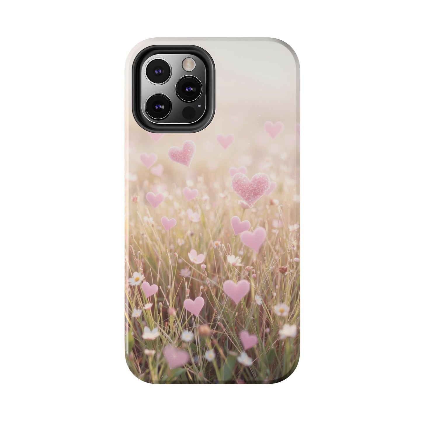 Romantic Hearts Tough Phone Case - Perfect for Lovers and Celebrations