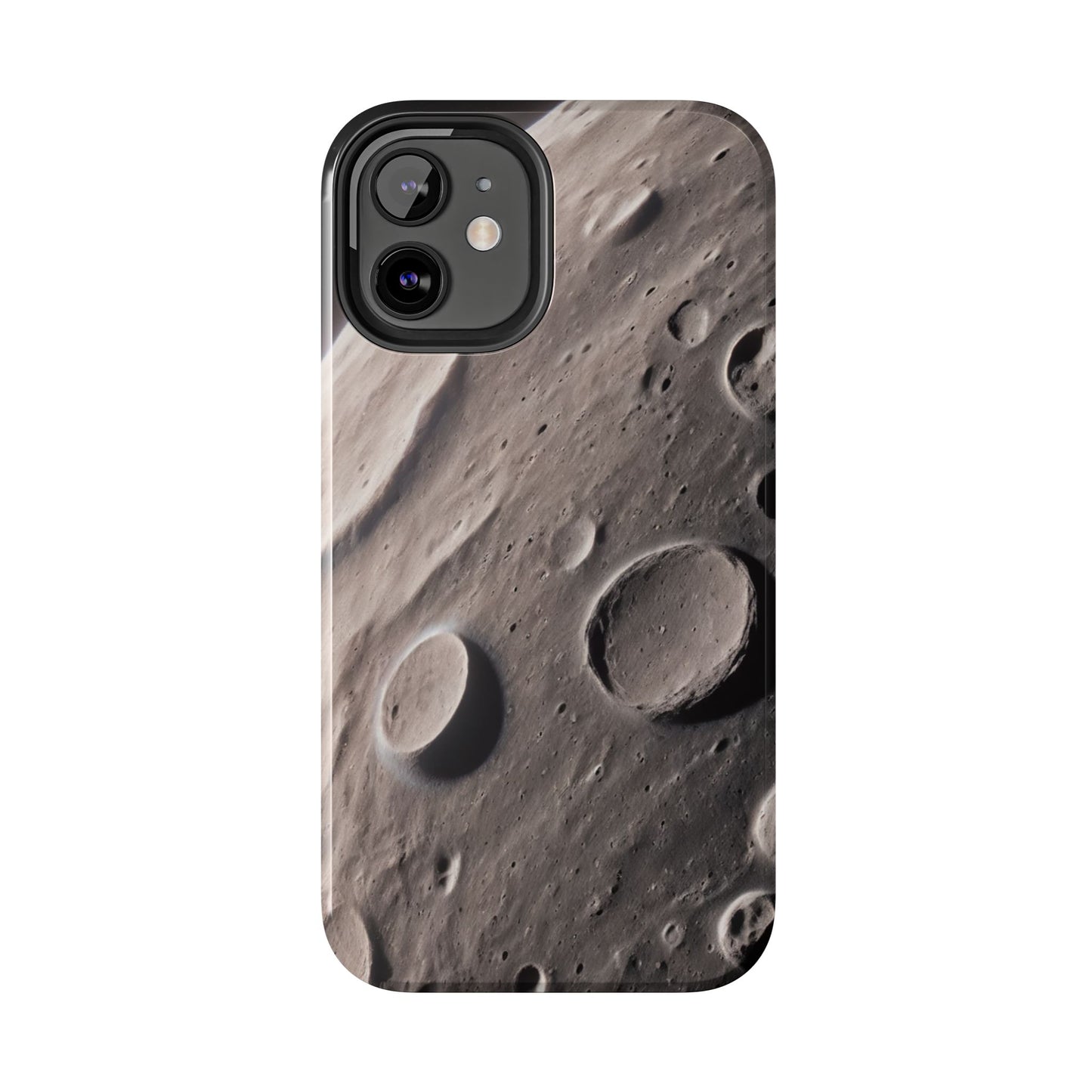 Celestial Moon Surface Tough Phone Case | Durable Space-Themed Design - for iPhone