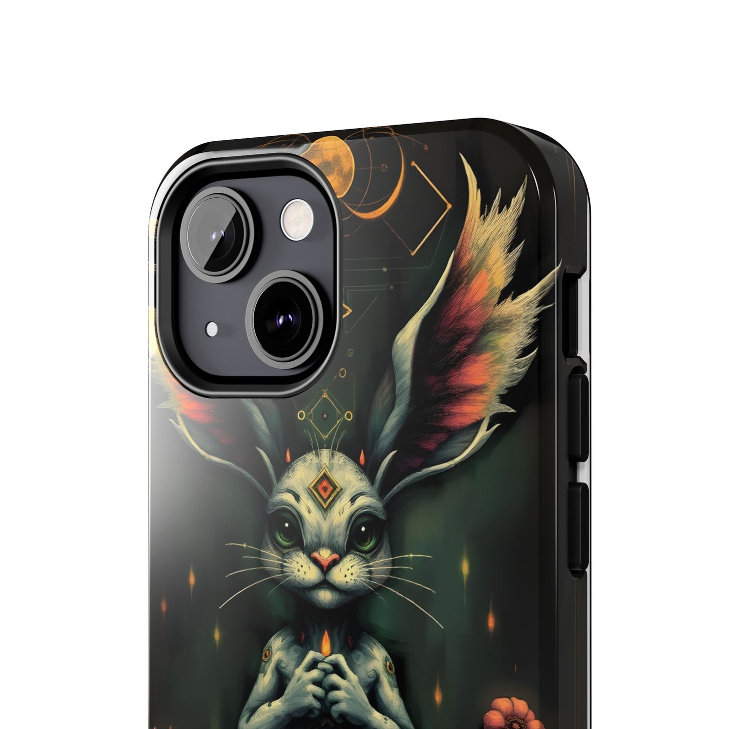 Artistic Rabbit Phone Cases - Unique and Durable Design of Mystical Bunny - for iPhone