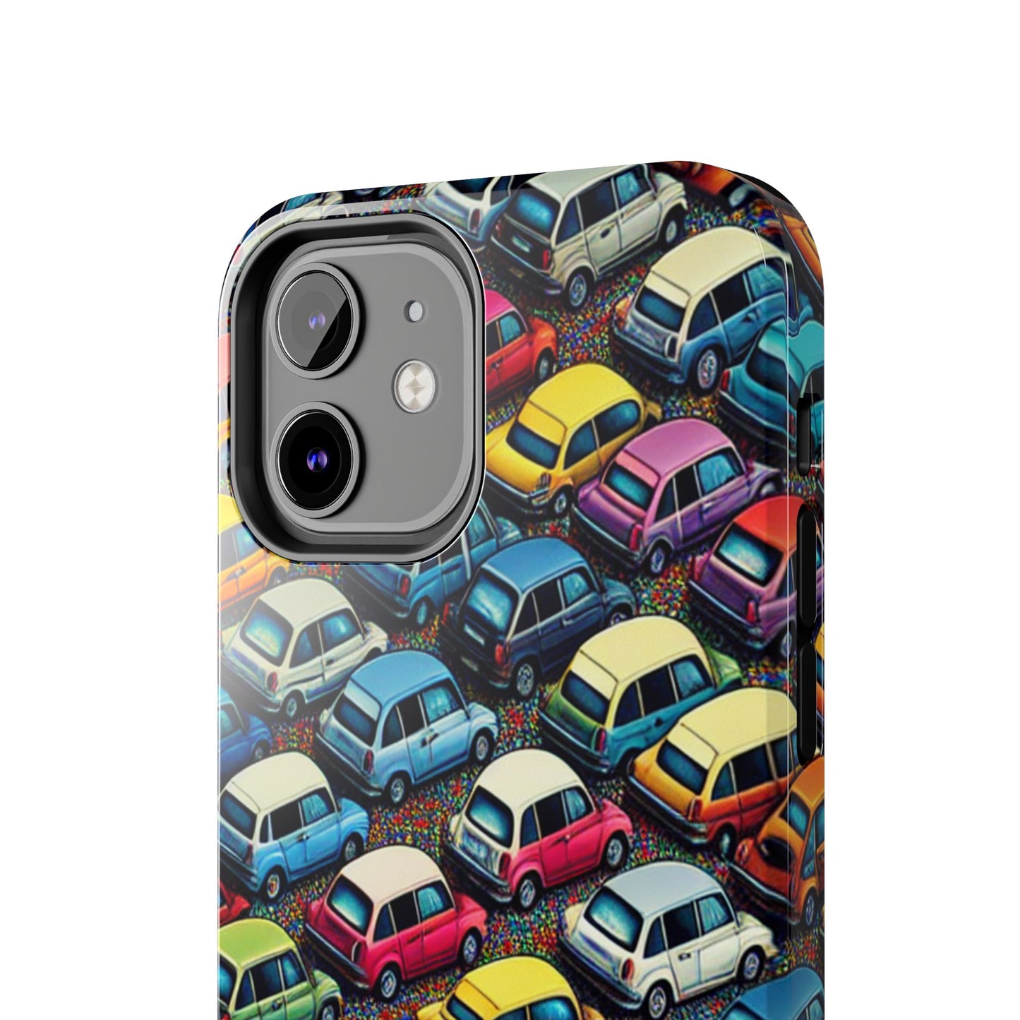 Car Phone Case - City Traffic Pattern Design - for iPhone