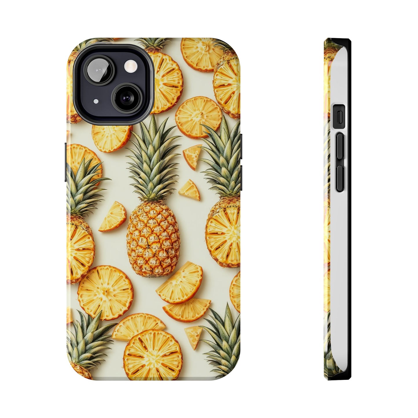 Tropical Pineapple Phone Case - Tough Phone Protector for Summer Vibes