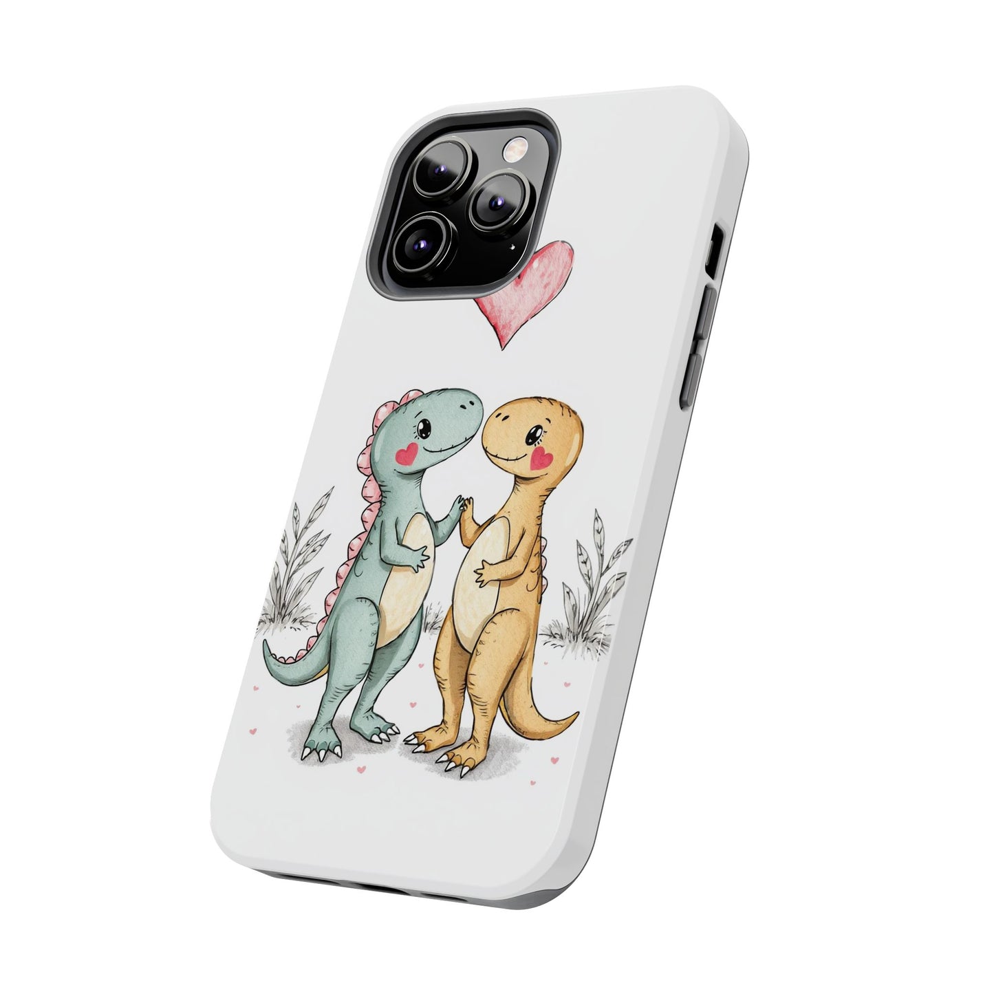 Dino Couples - Tough Phone Case for iPhone